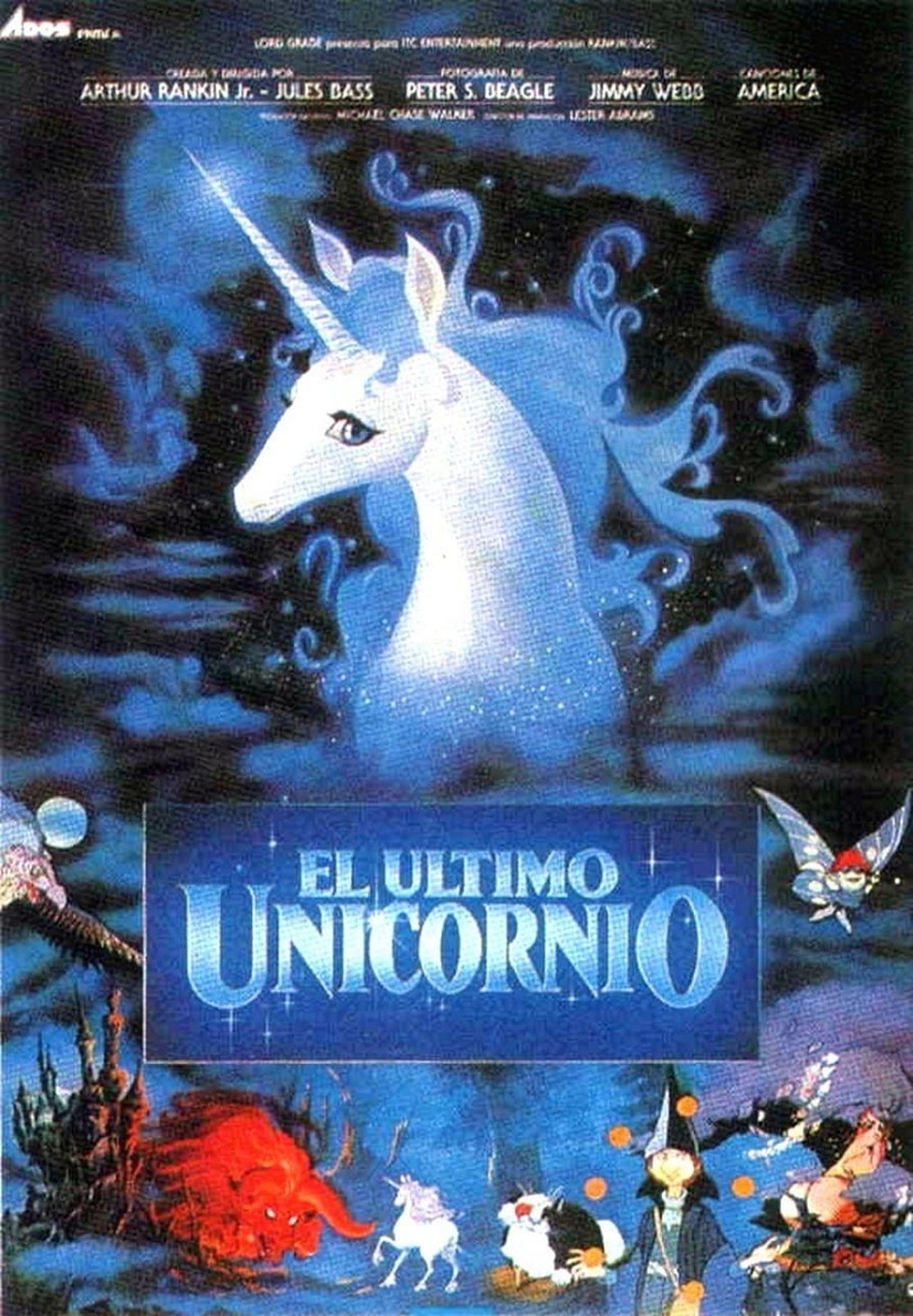 Películas El último unicornio