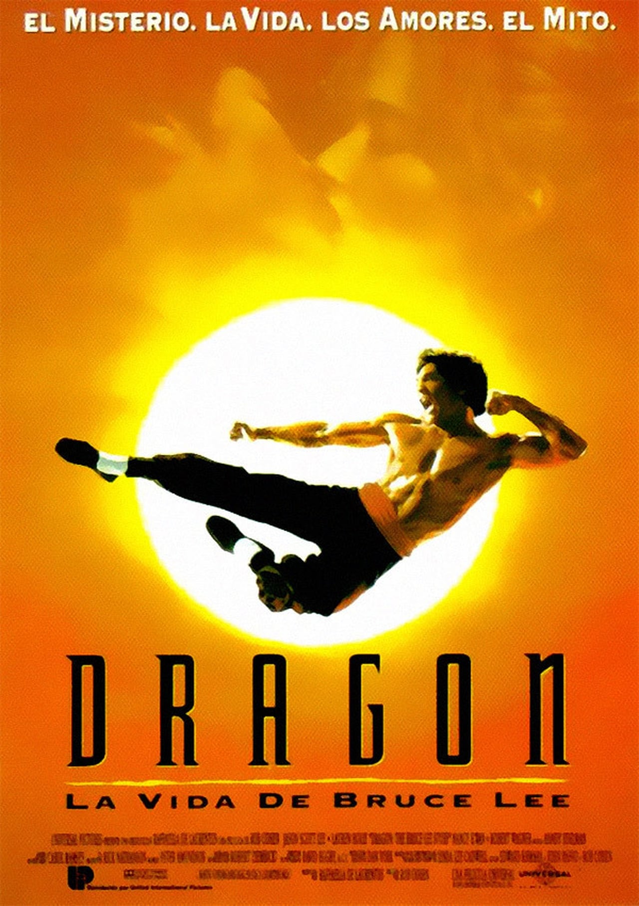 Película Dragón, la vida de Bruce Lee