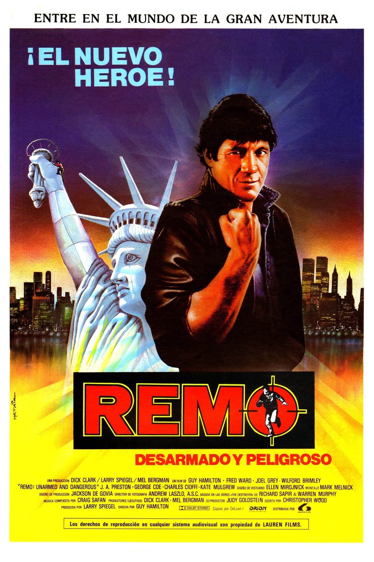 Movies Remo, desarmado y peligroso