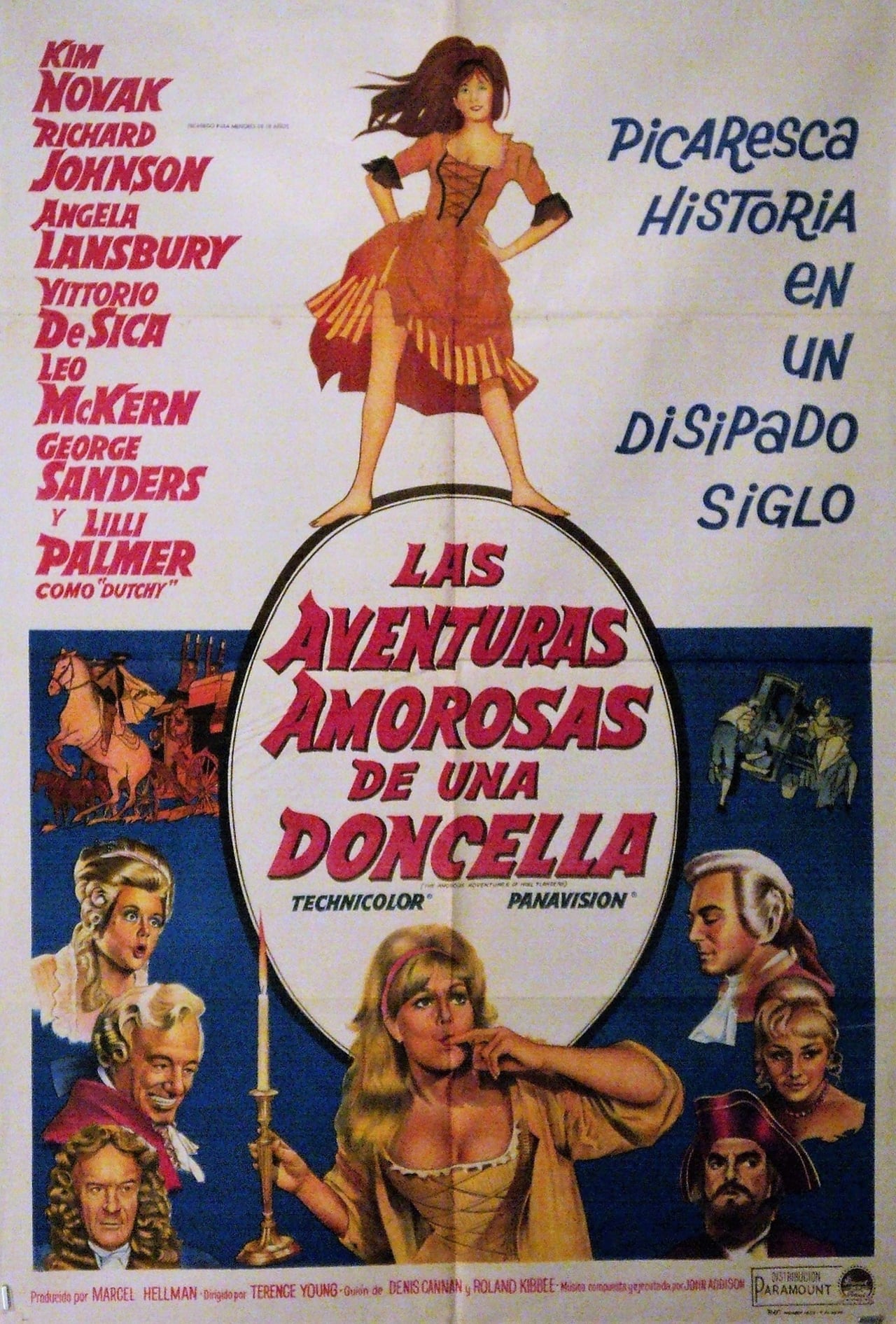 Película Las aventuras amorosas de una doncella