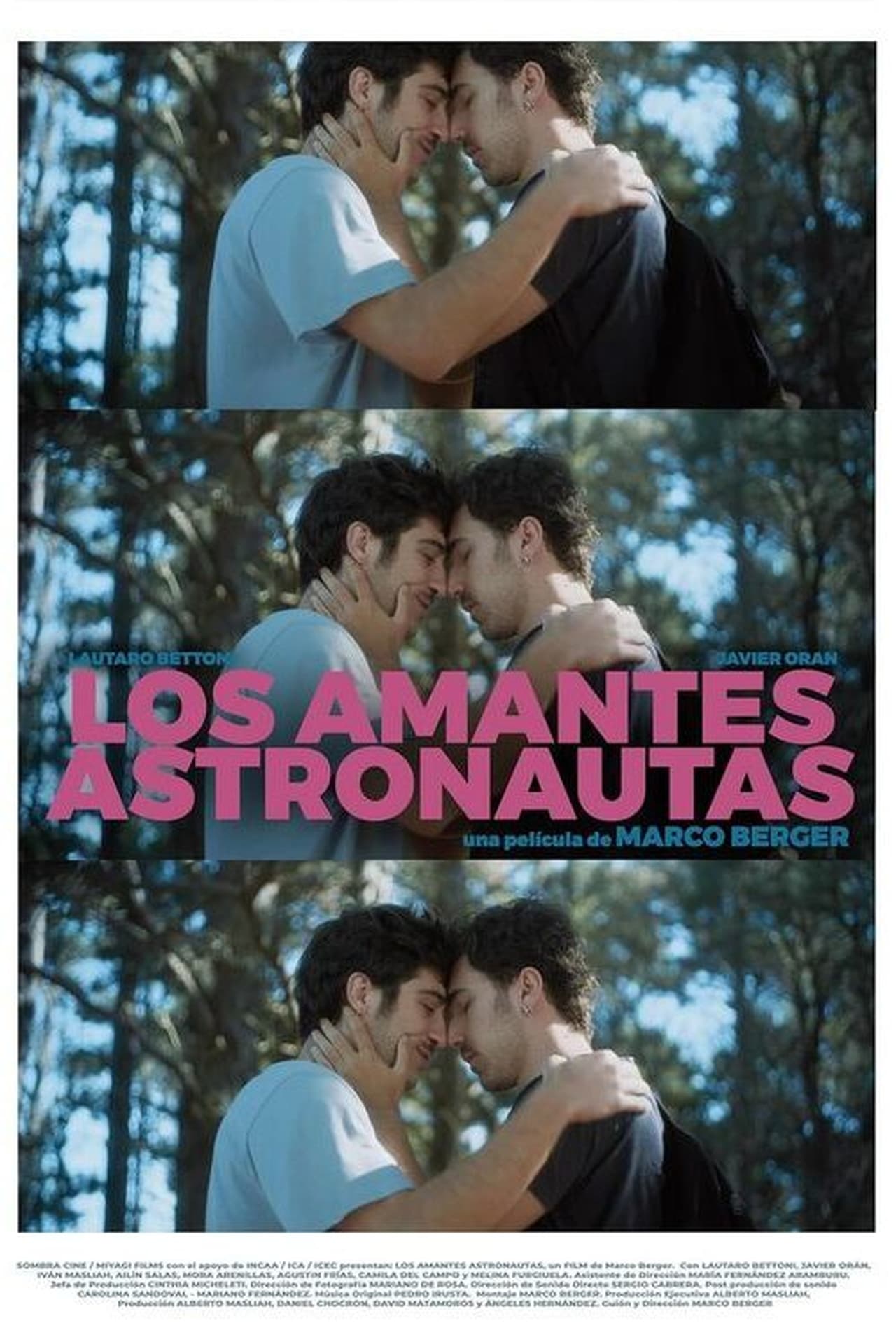 Película Los amantes astronautas