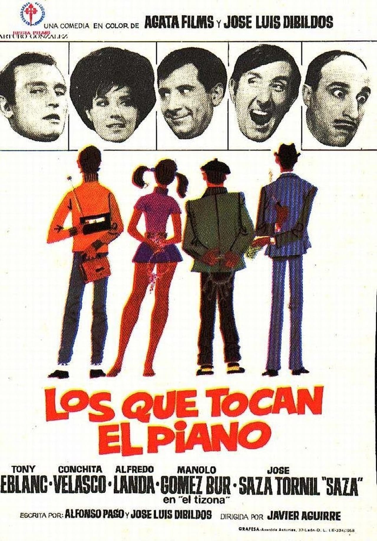 Película Los que tocan el piano