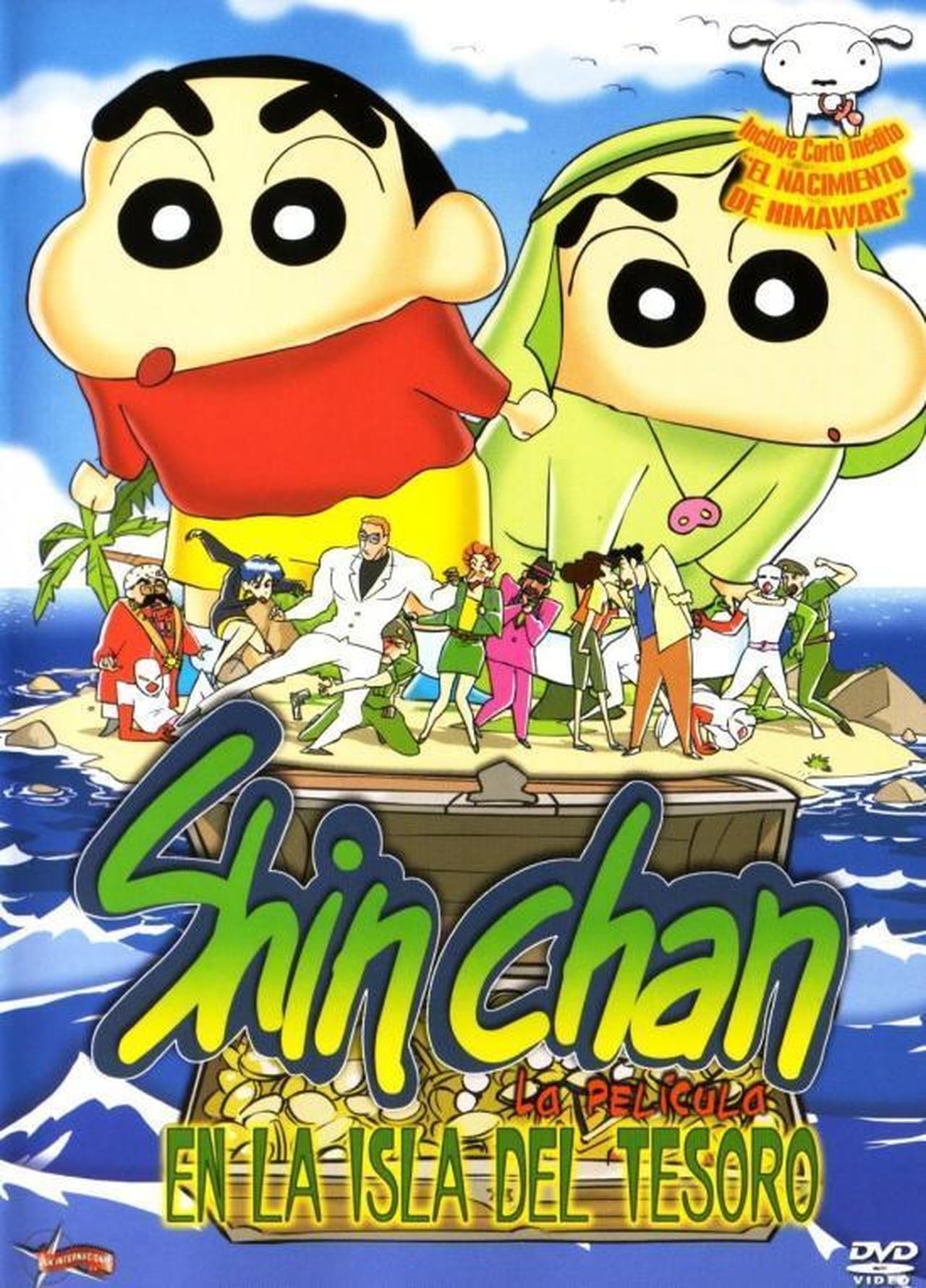 Película Shin Chan en la Isla del Tesoro