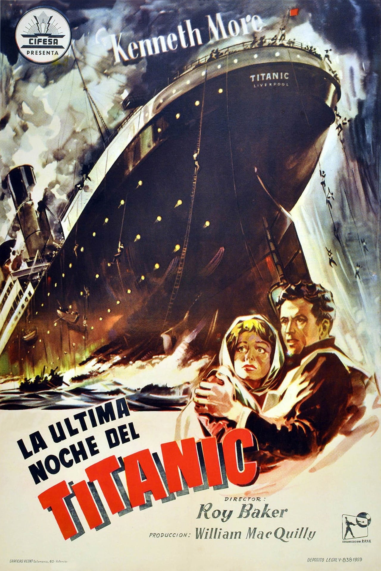 Movie La última noche del Titanic