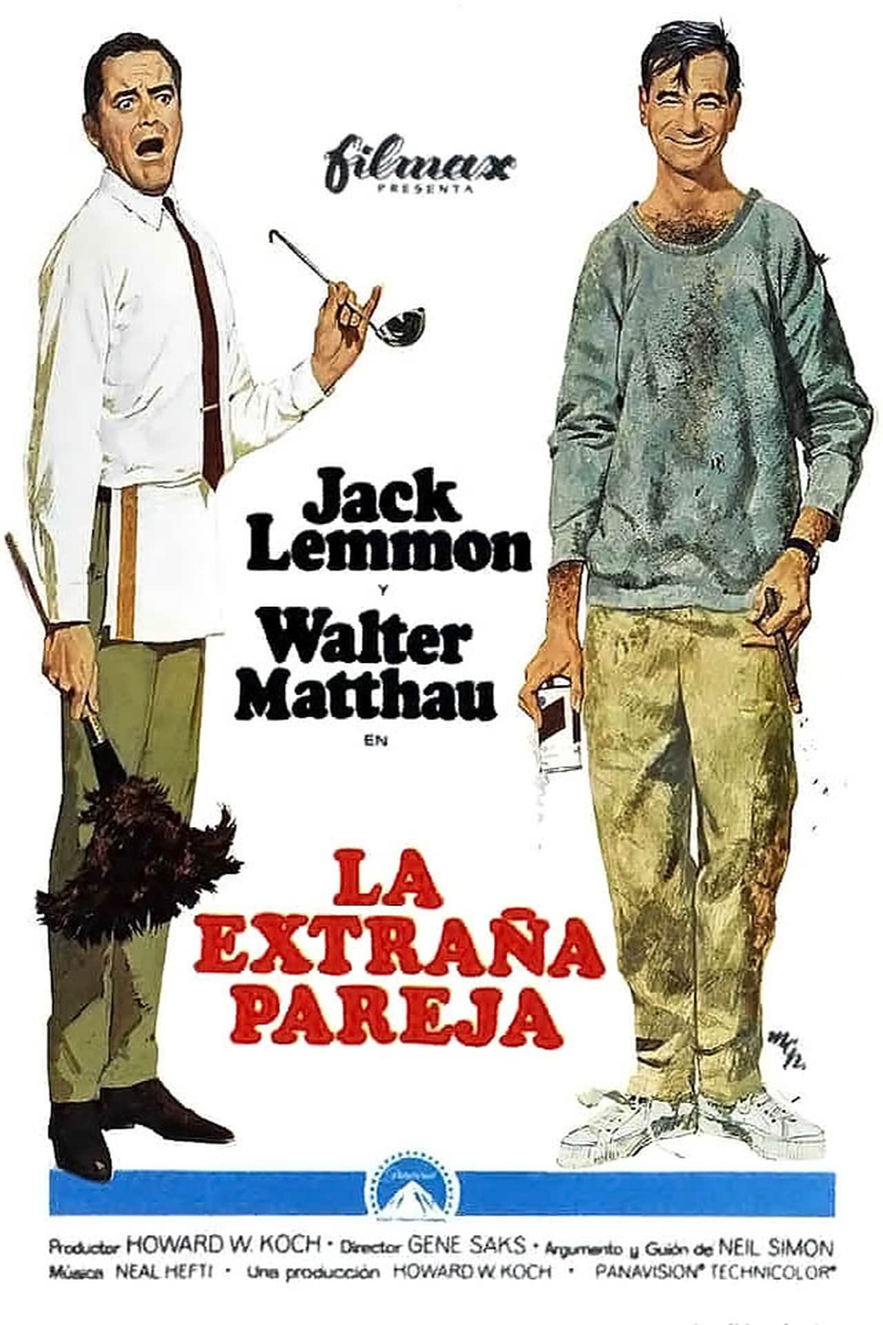 Película La extraña pareja