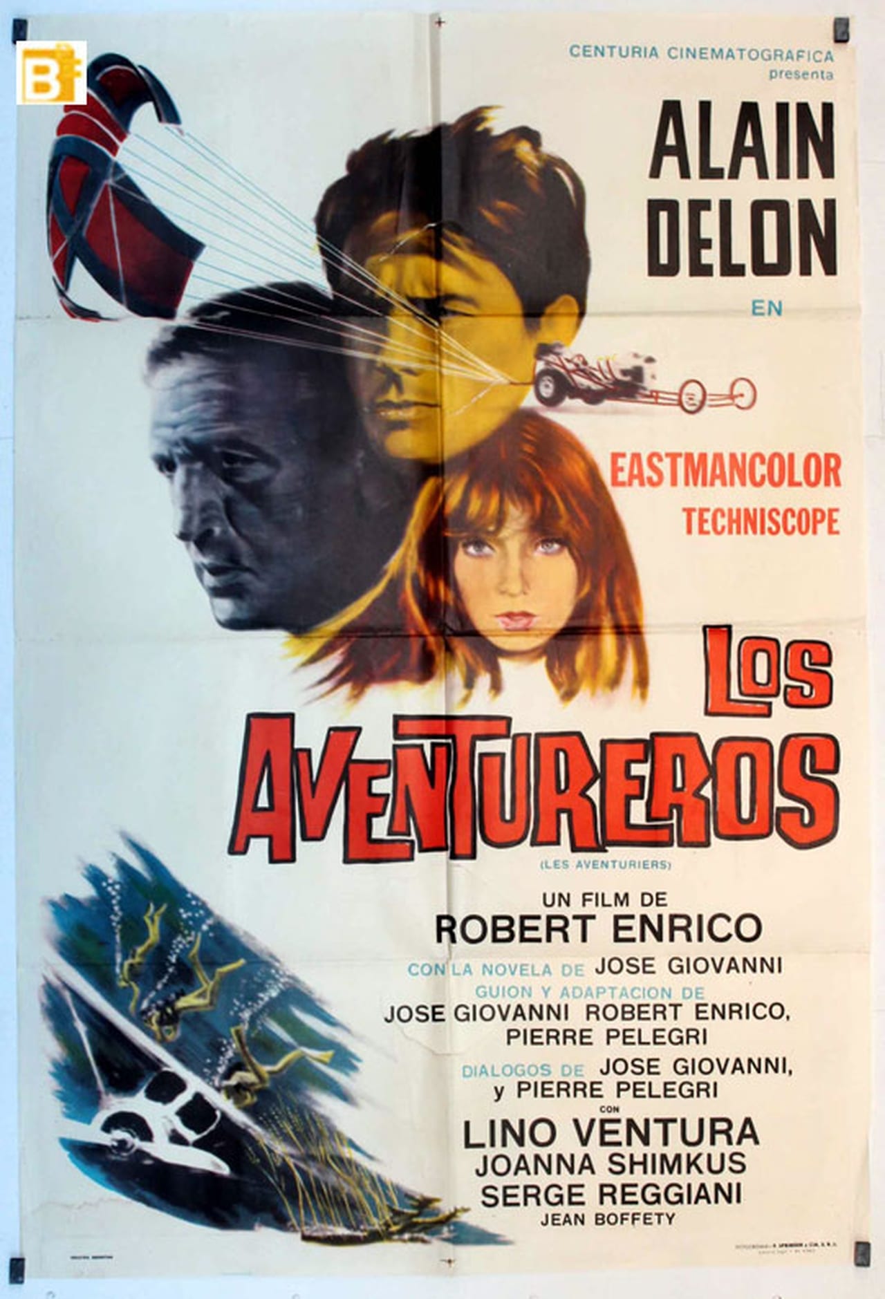 Películas Los aventureros