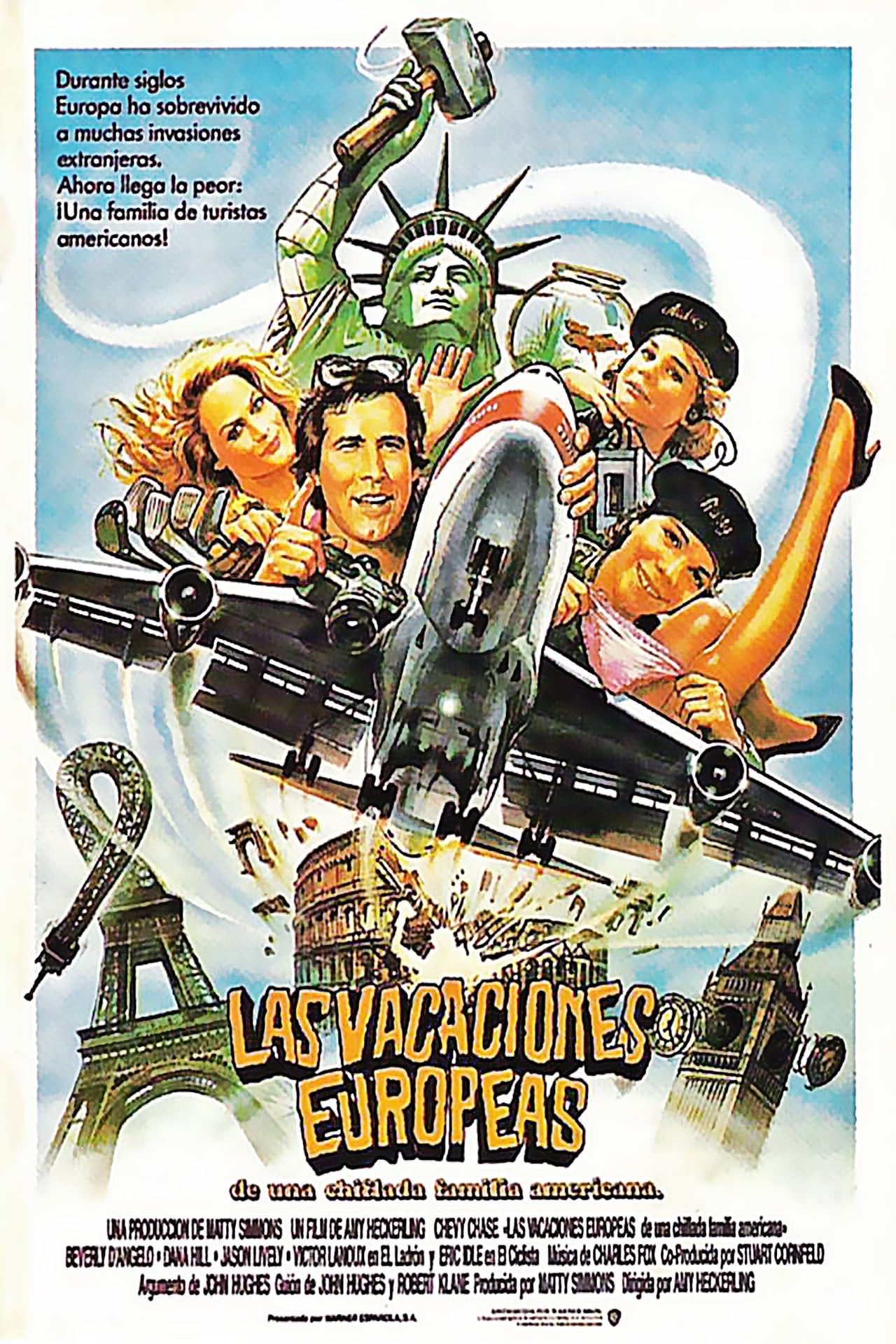 Movies Las vacaciones europeas de una chiflada familia americana