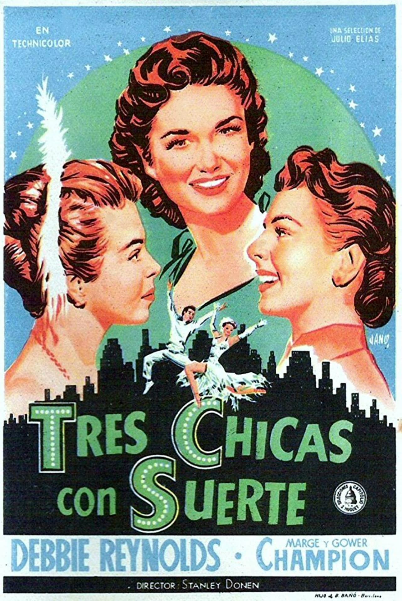 Película Tres chicas con suerte