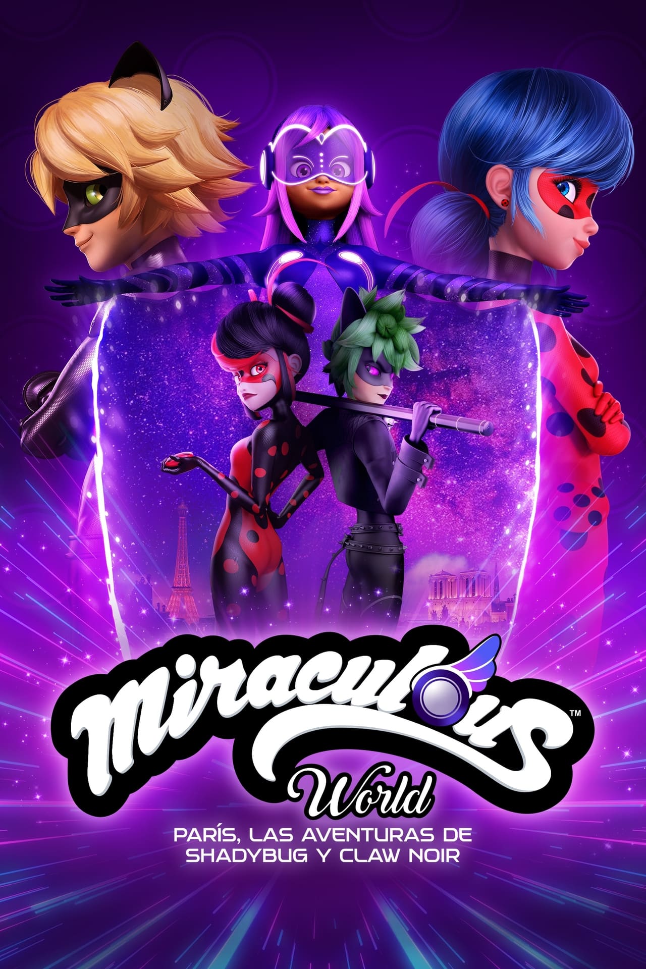 Película Miraculous World: París, las aventuras de Shadybug y Claw Noir