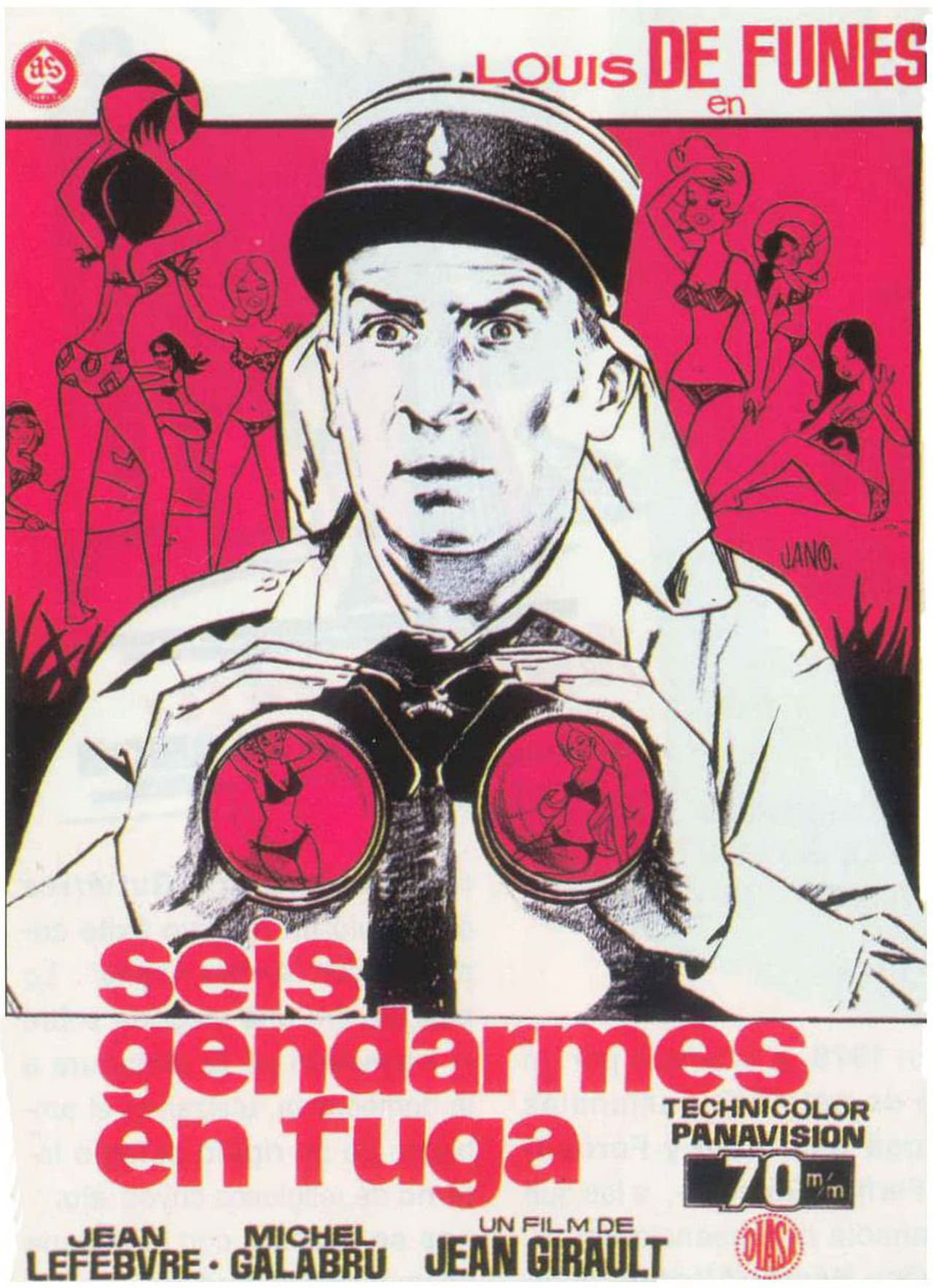 Movies Seis gendarmes en fuga