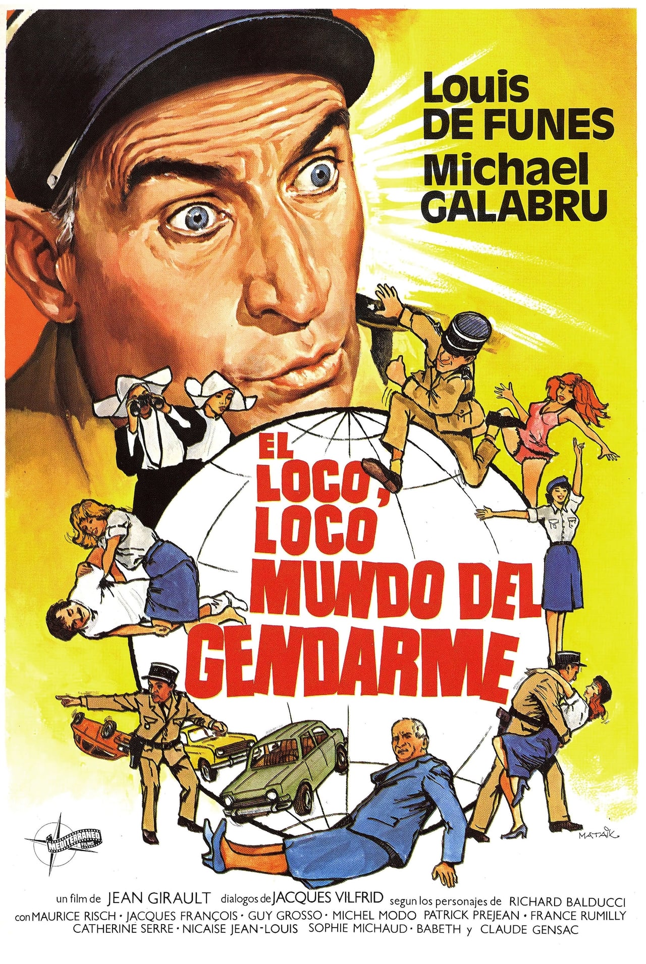 Película El loco, loco mundo del gendarme