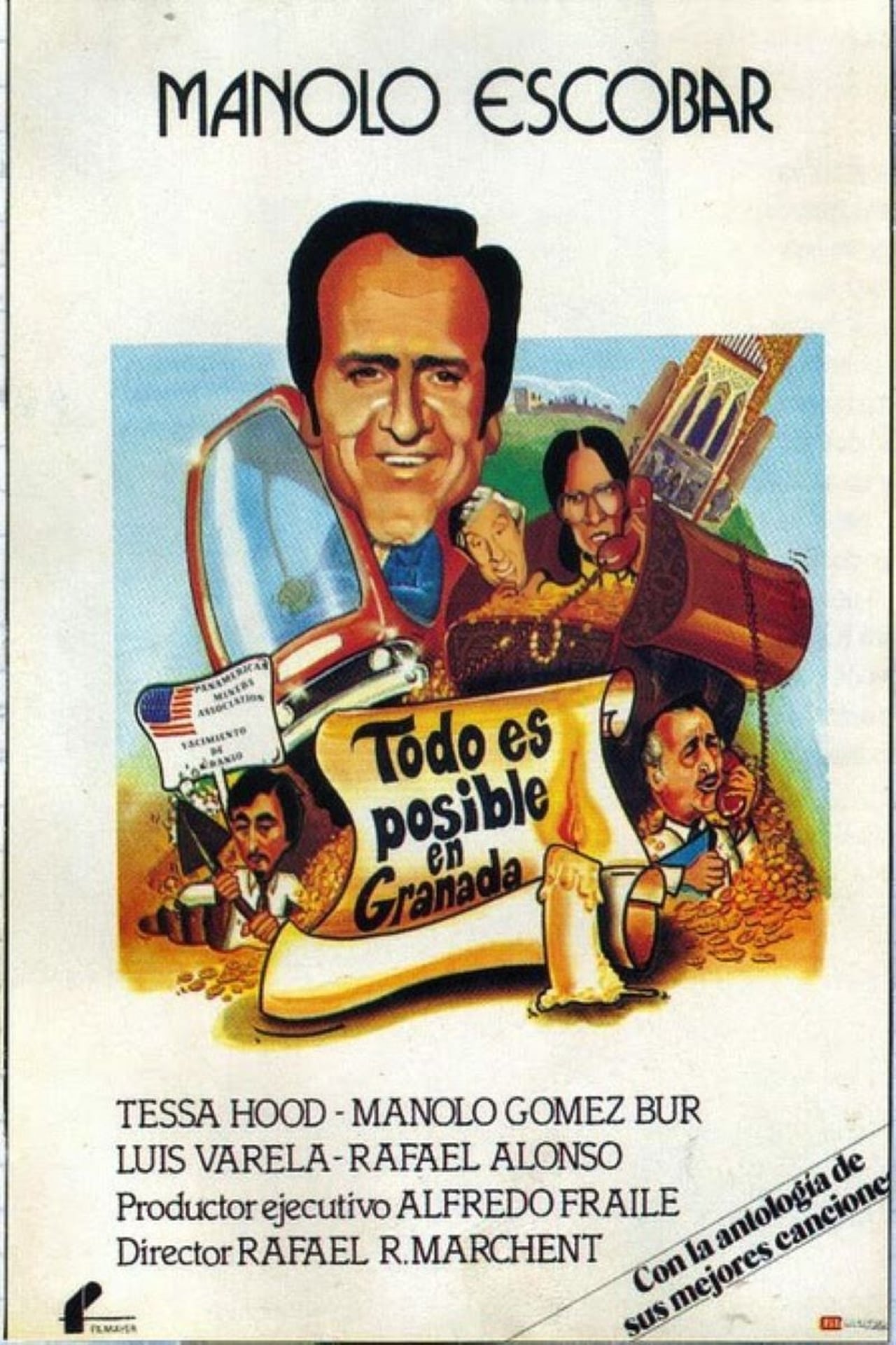 Película Todo es posible en Granada