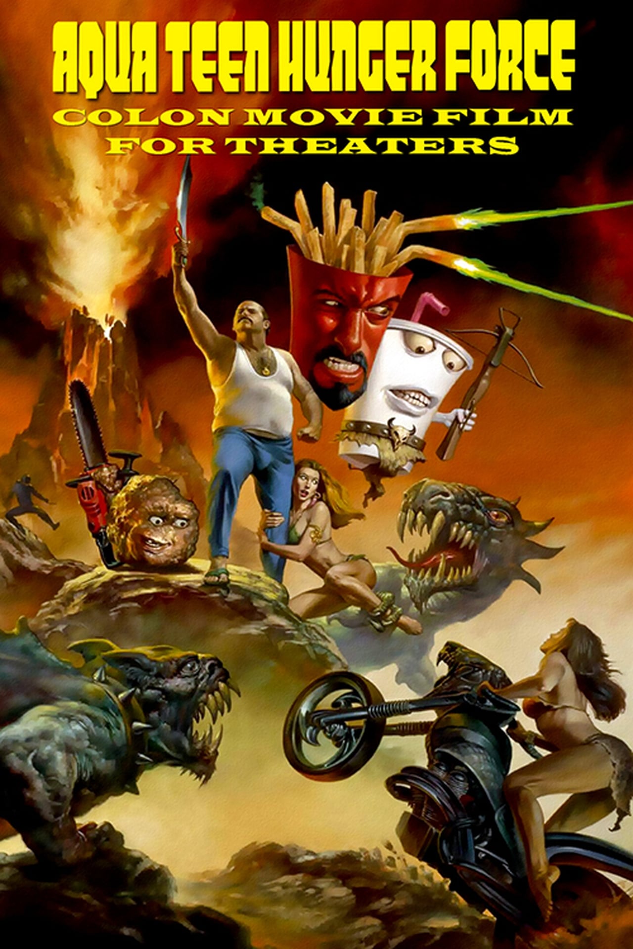 Película Aqua Teen Hunger Force Colon Movie Film for Theaters