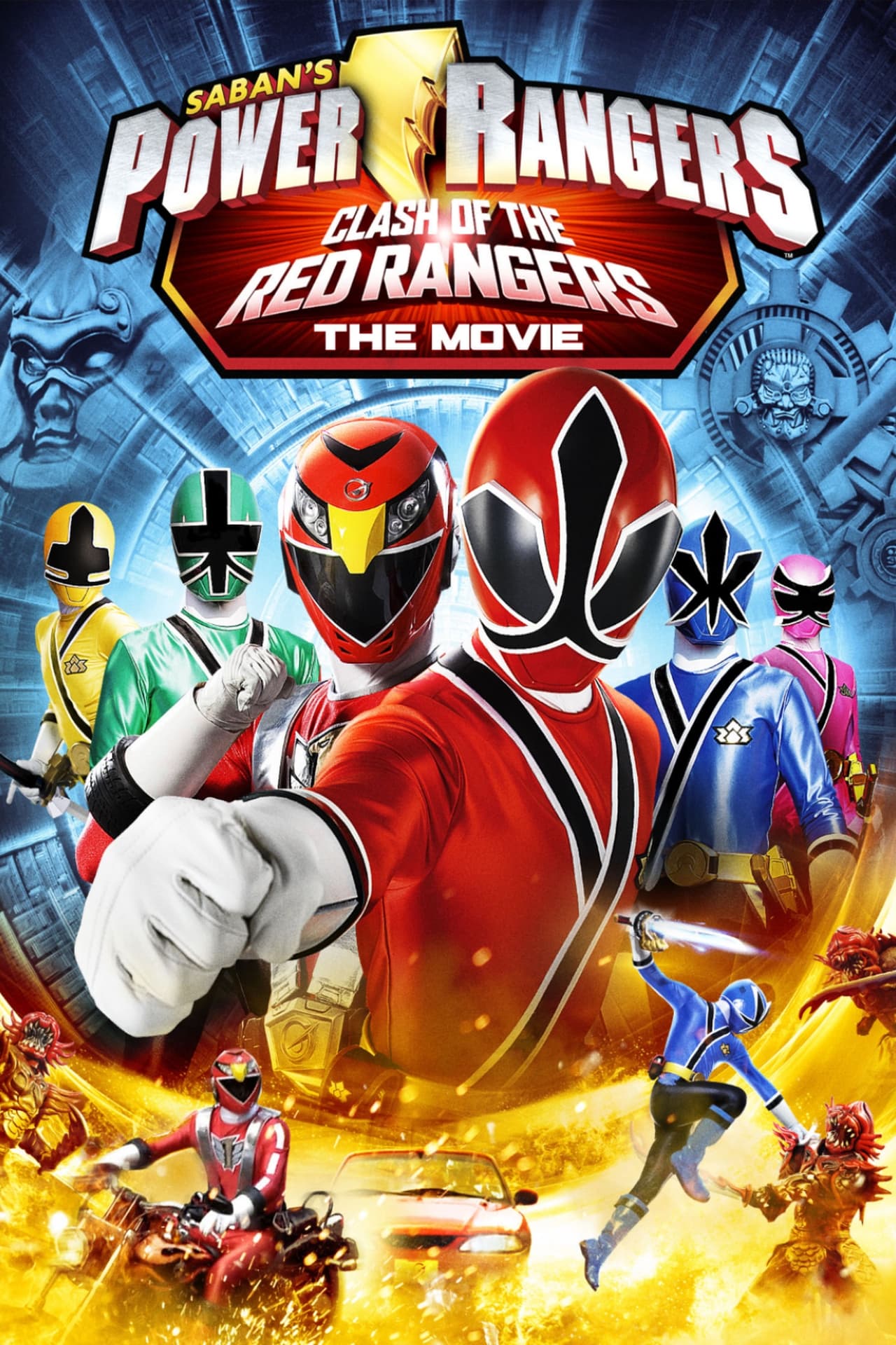 Movies Power Rangers Samurai: Clash of the Red Rangers - The Movie