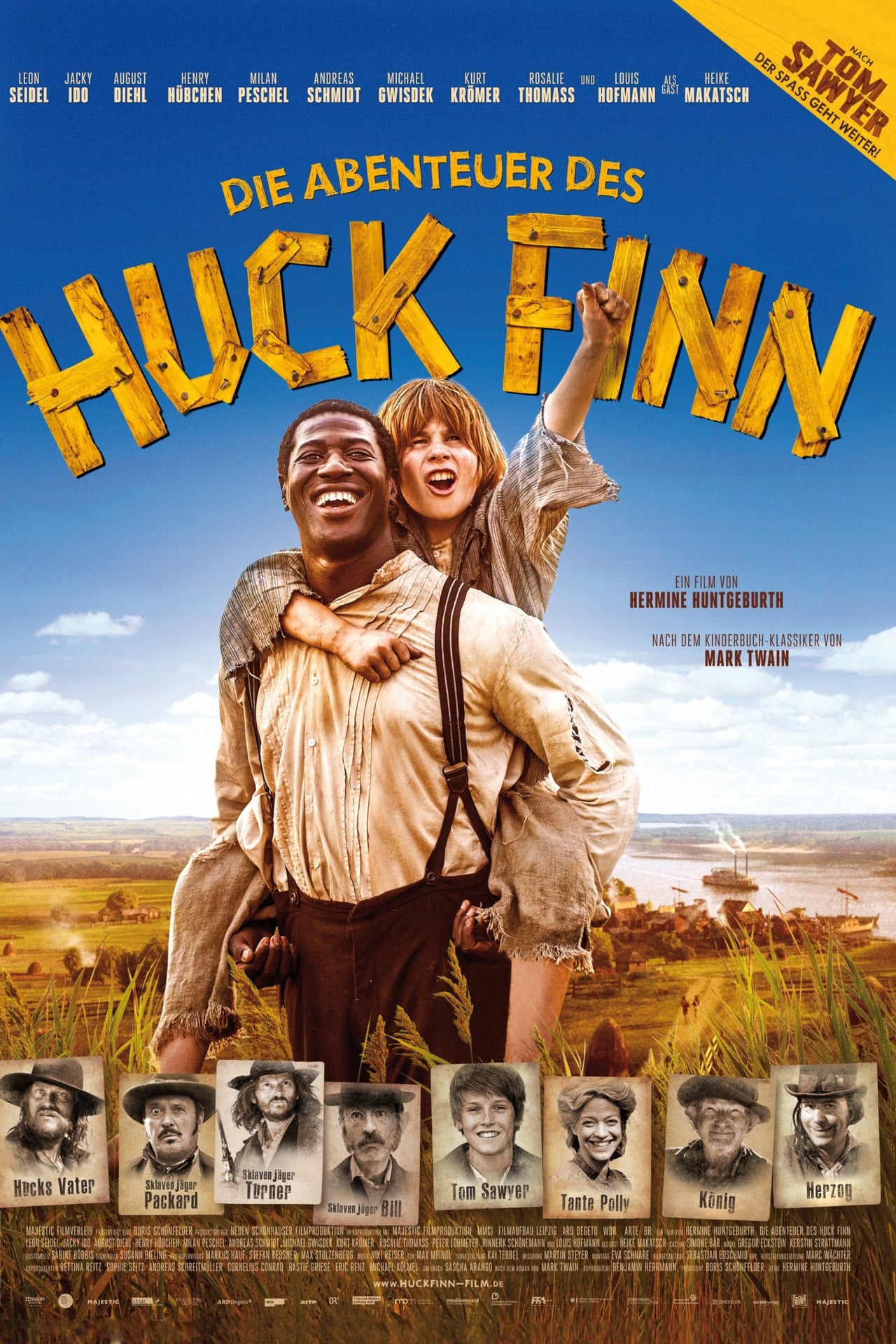 Película Las aventuras de Huckleberry Finn