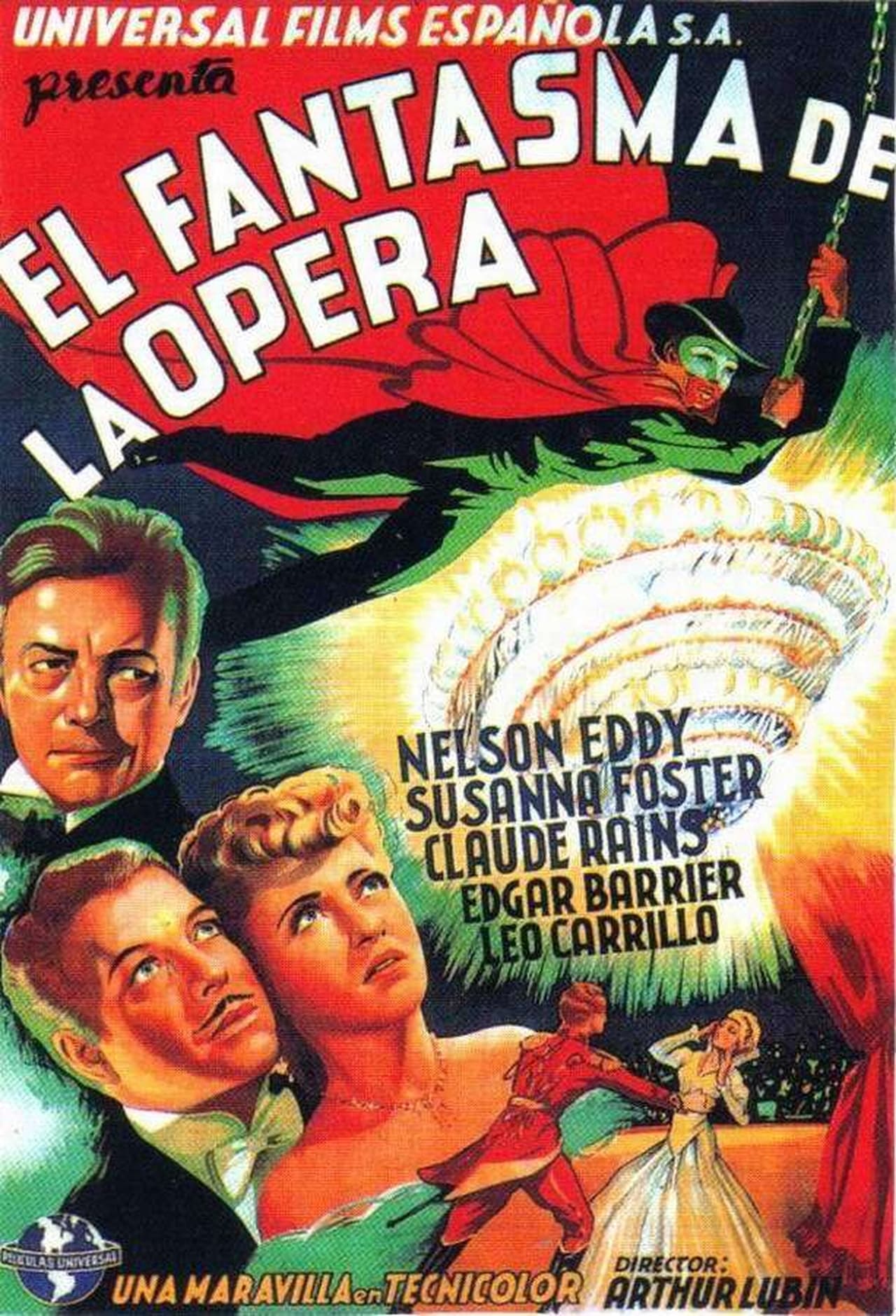 Películas El fantasma de la Ópera