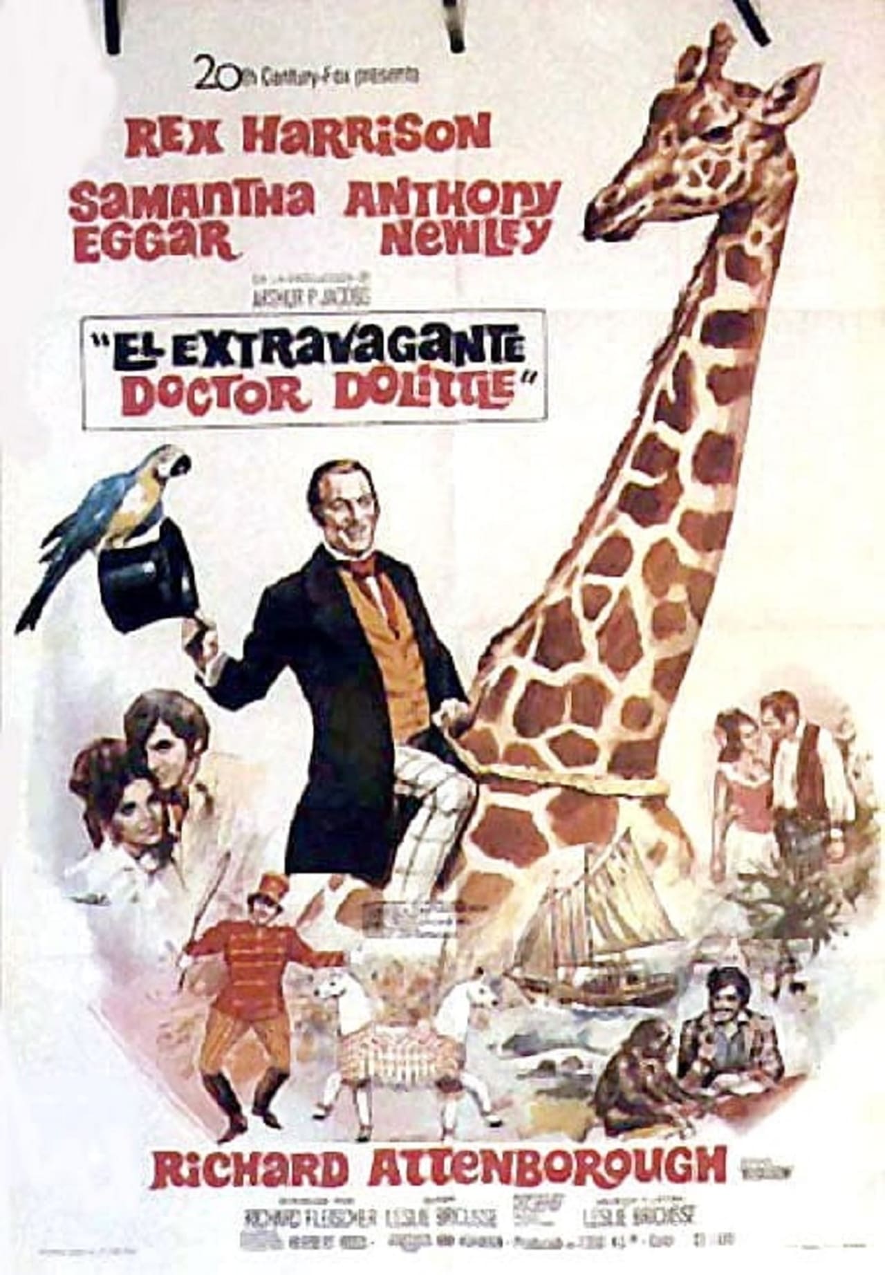 Película El extravagante doctor Dolittle