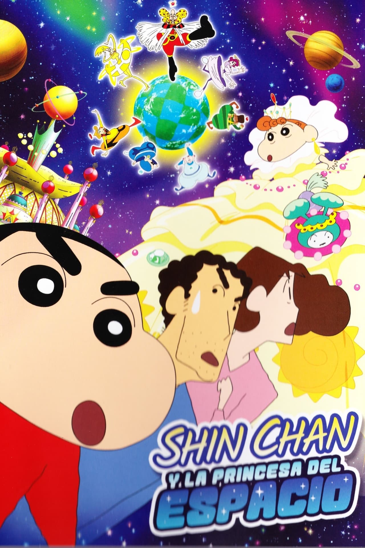 Películas Shin Chan y la Princesa del Espacio