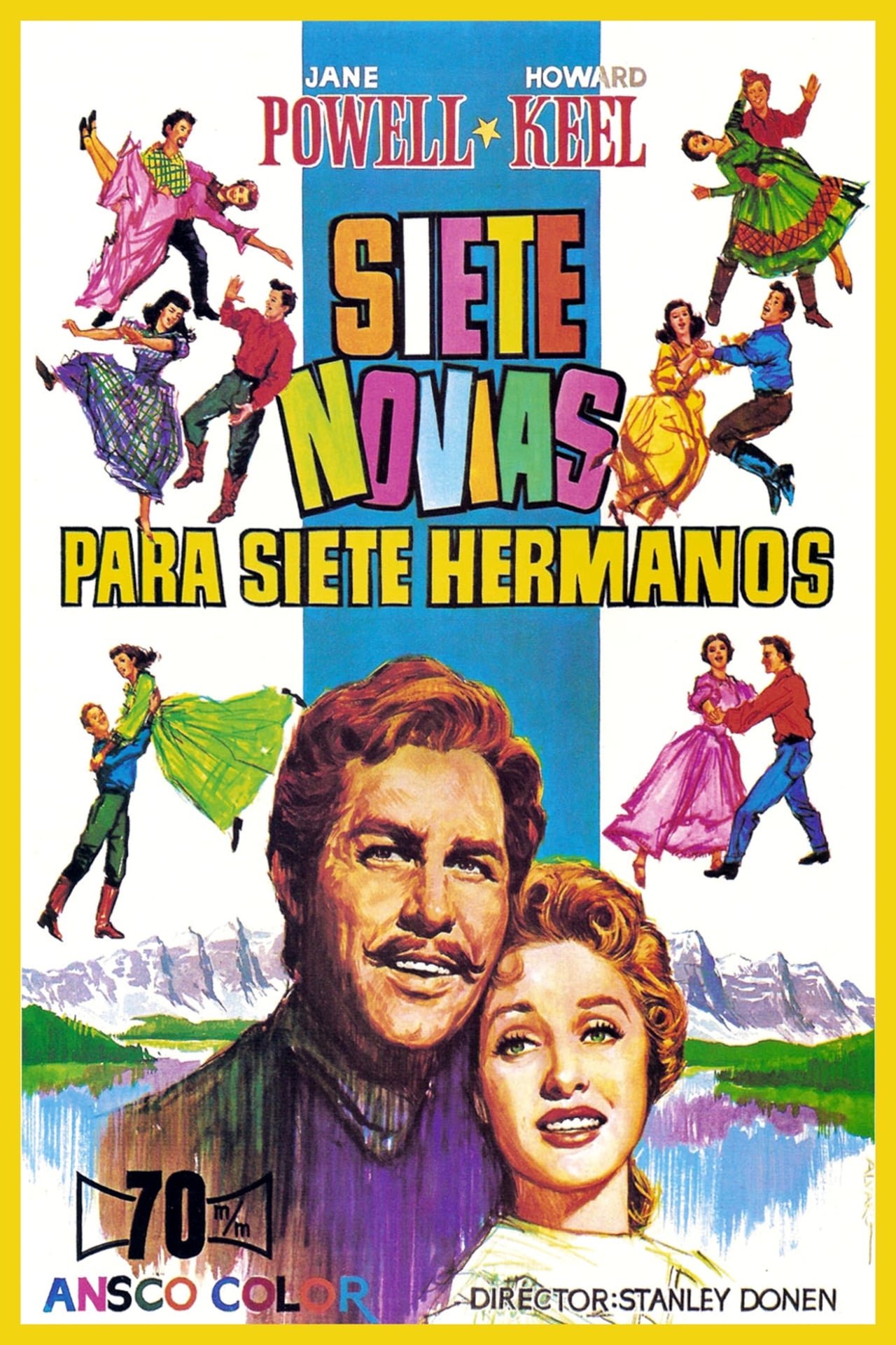 Película Siete novias para siete hermanos