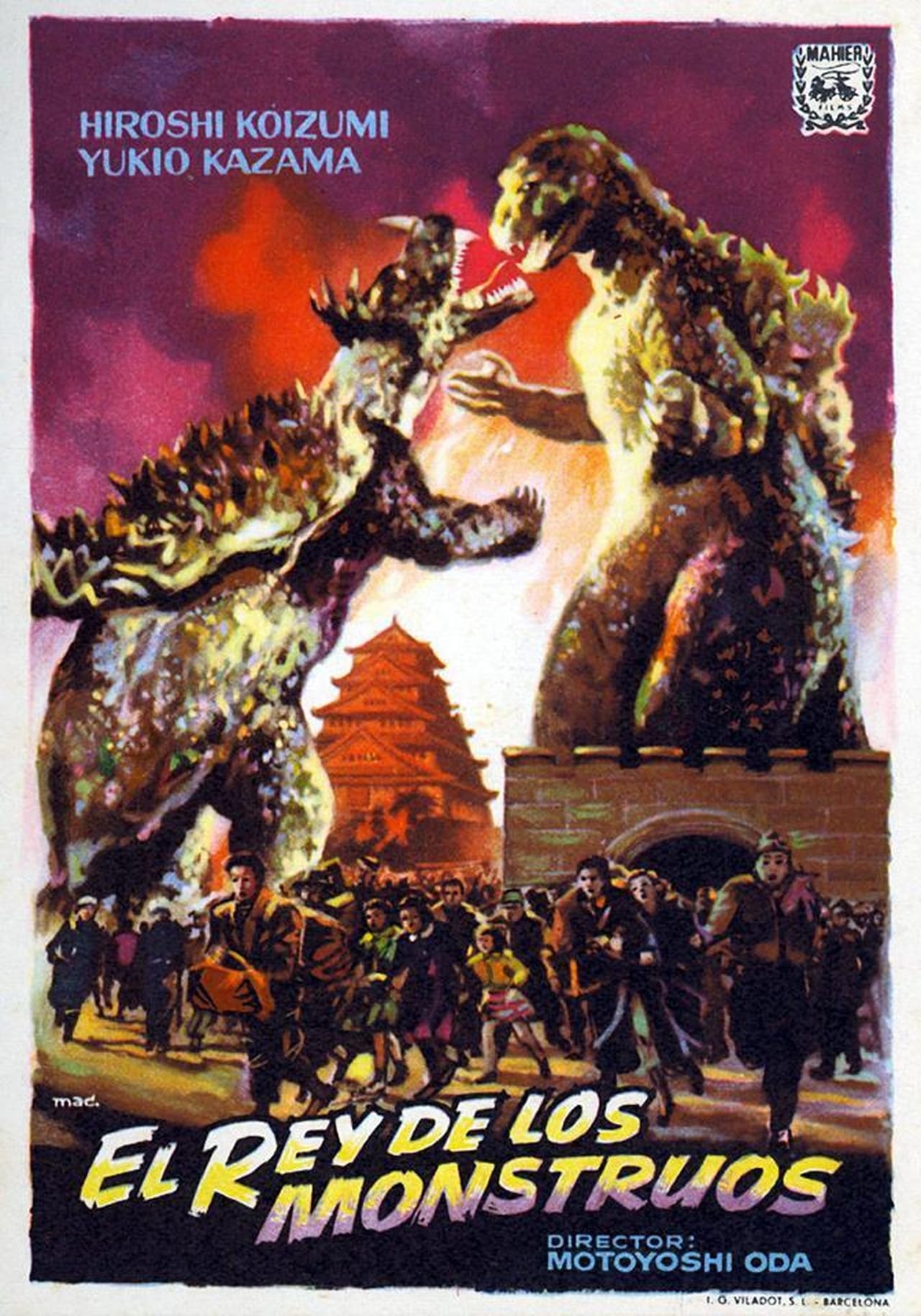 Película Godzilla contraataca