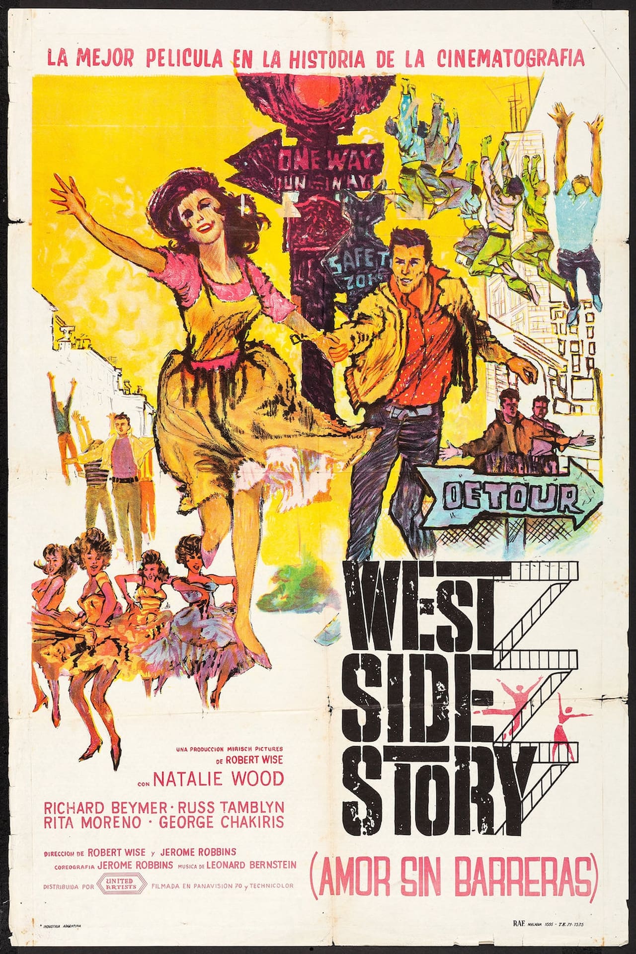 Película West Side Story (Amor sin barreras)