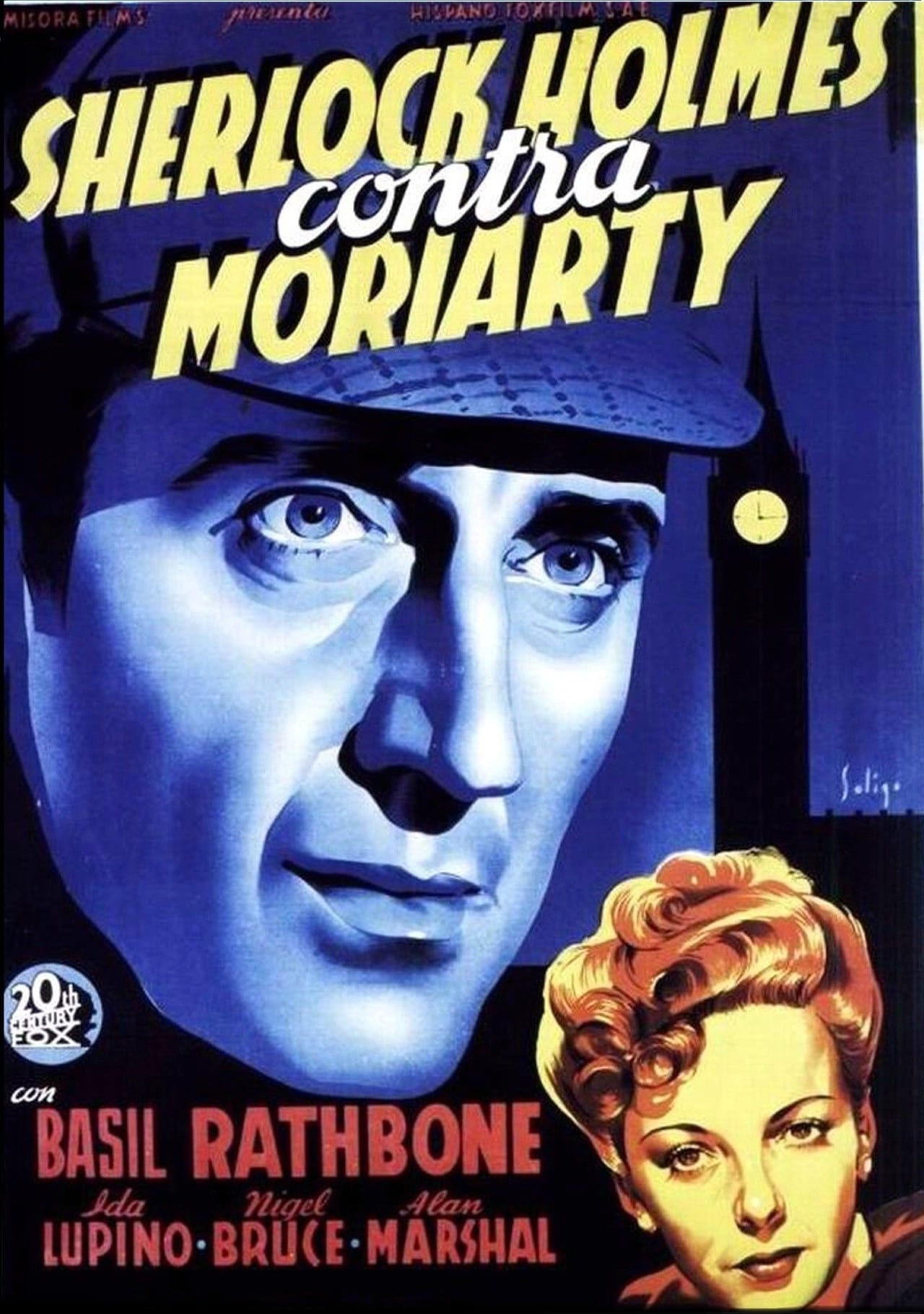 Película Sherlock Holmes contra Moriarty