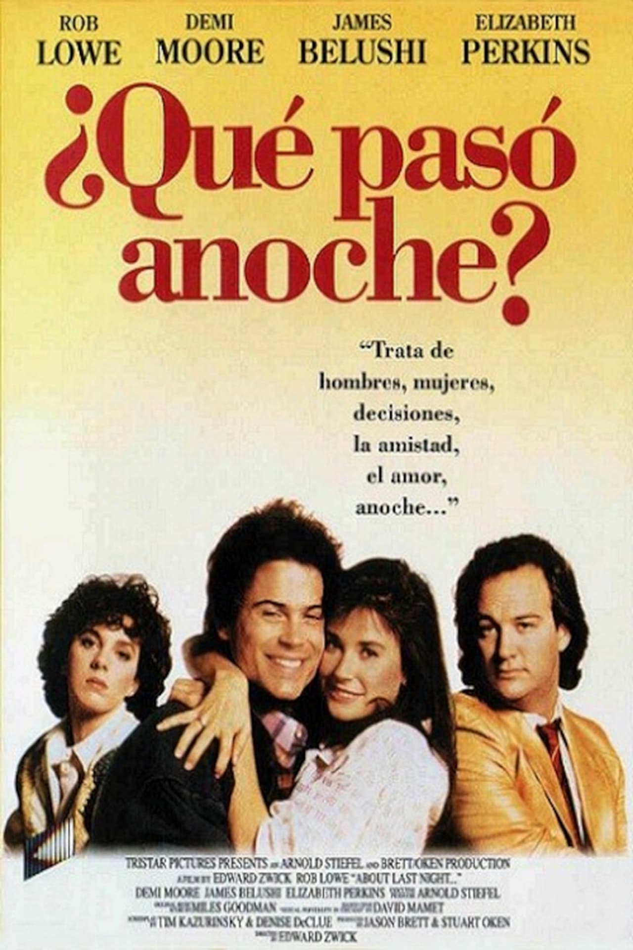 Película ¿Qué pasó anoche?