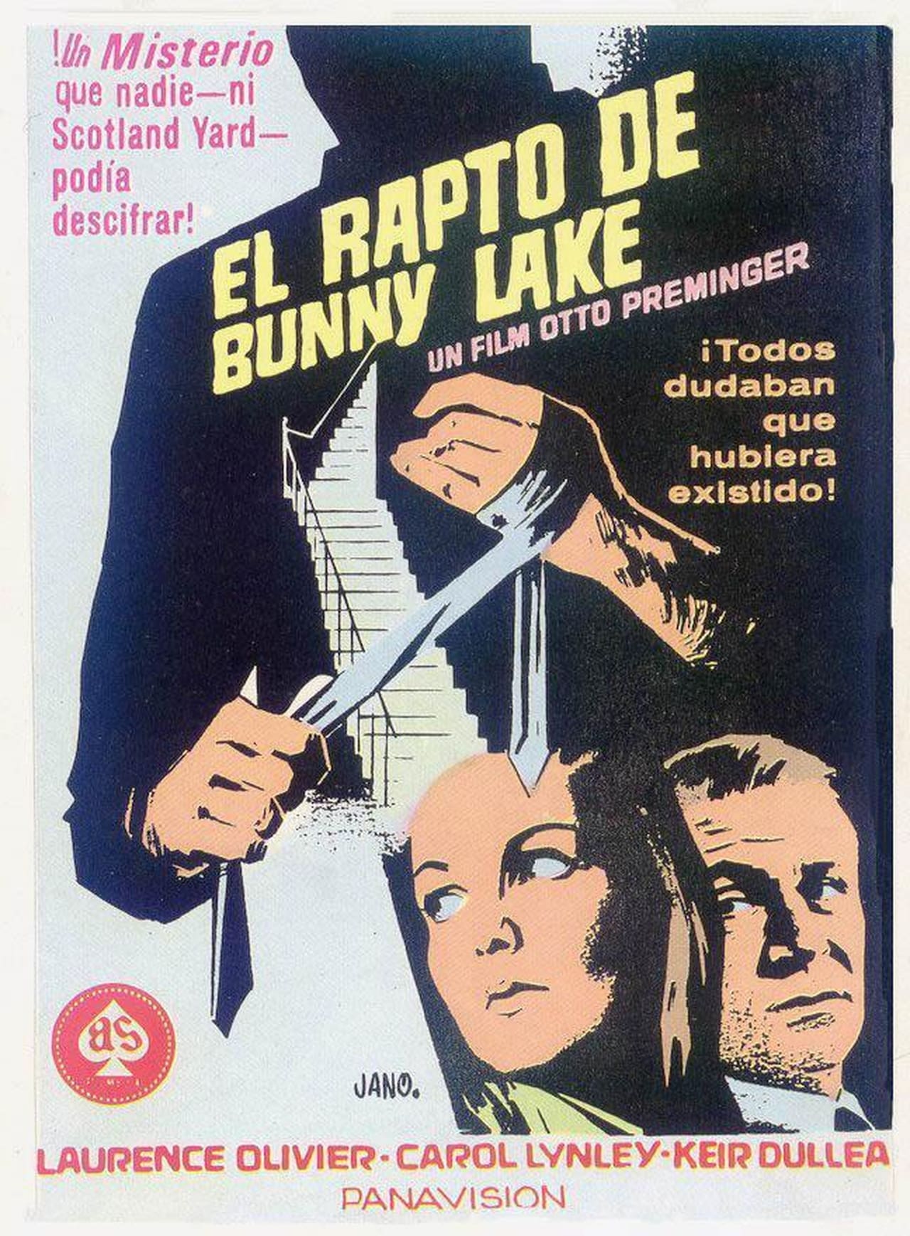 Película El rapto de Bunny Lake