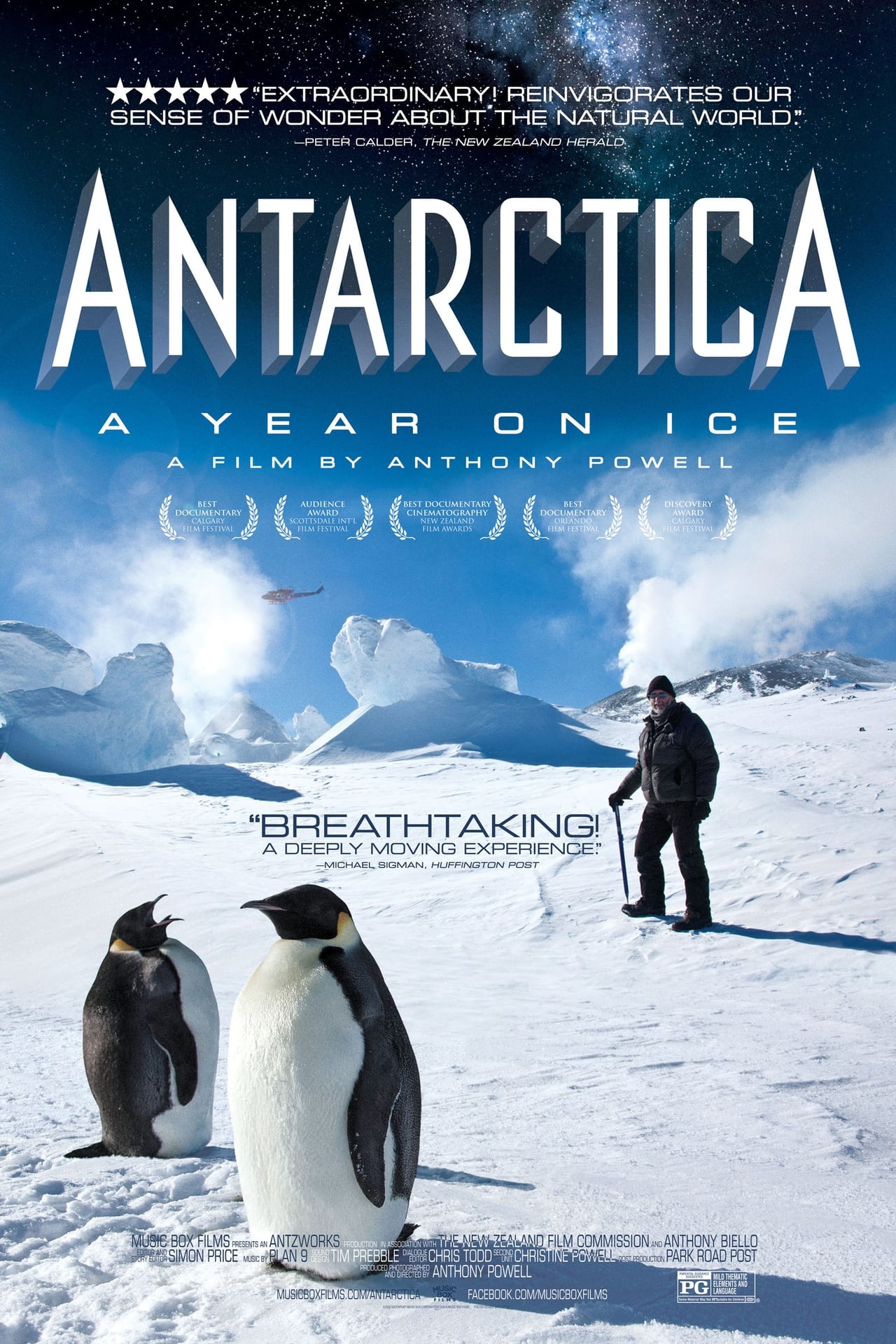 Películas Antártida: Un año sobre hielo