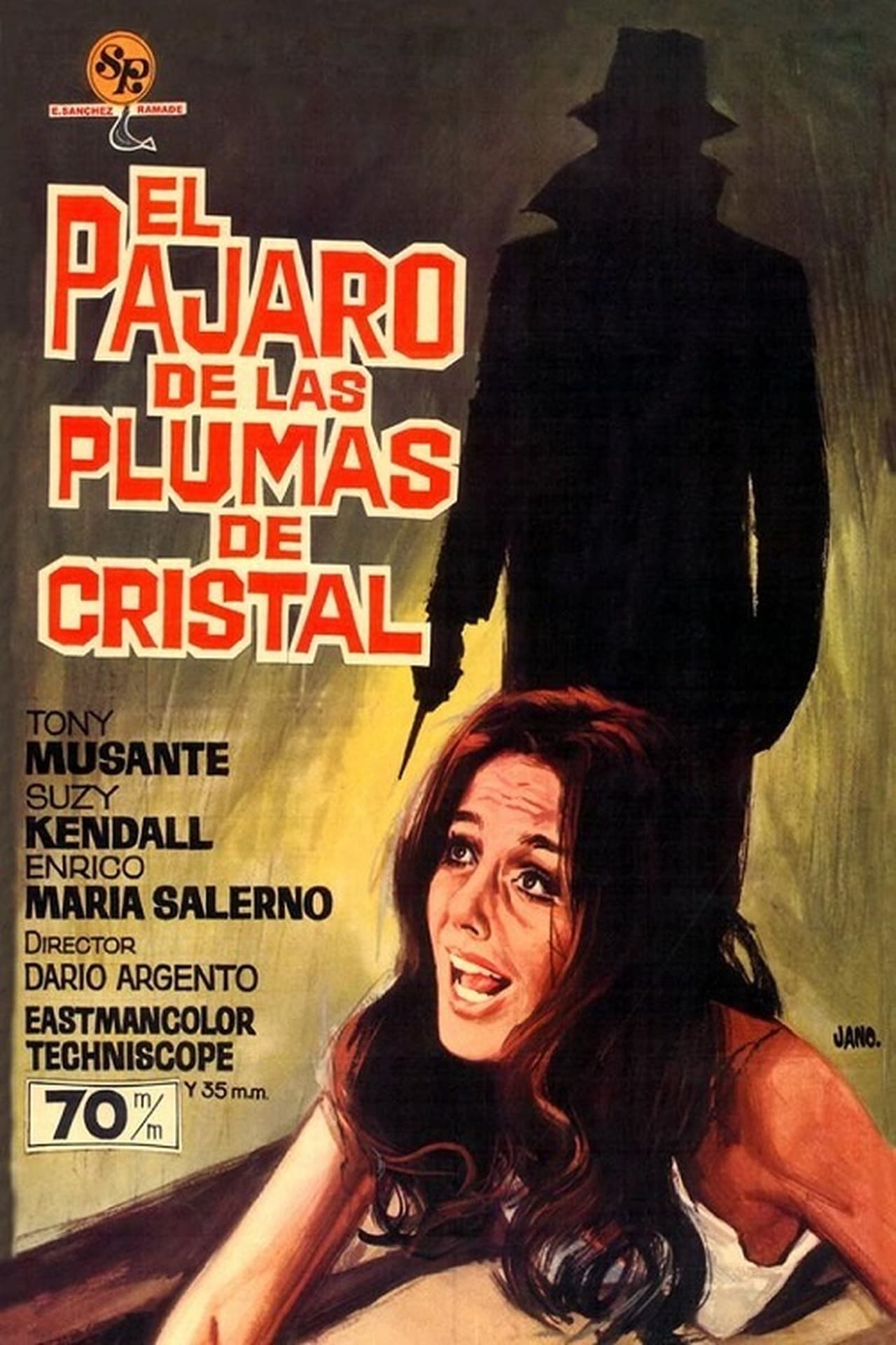 Película El pájaro de las plumas de cristal