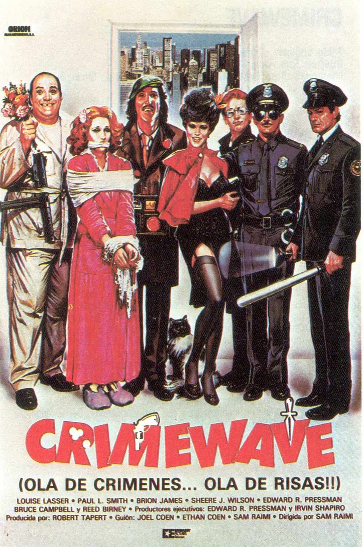 Película Crimewave (Ola de crímenes, ola de risas)