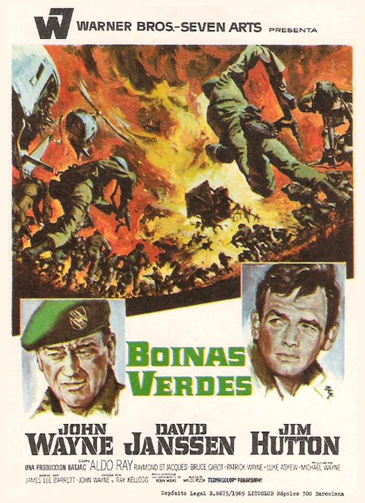 Película Boinas verdes