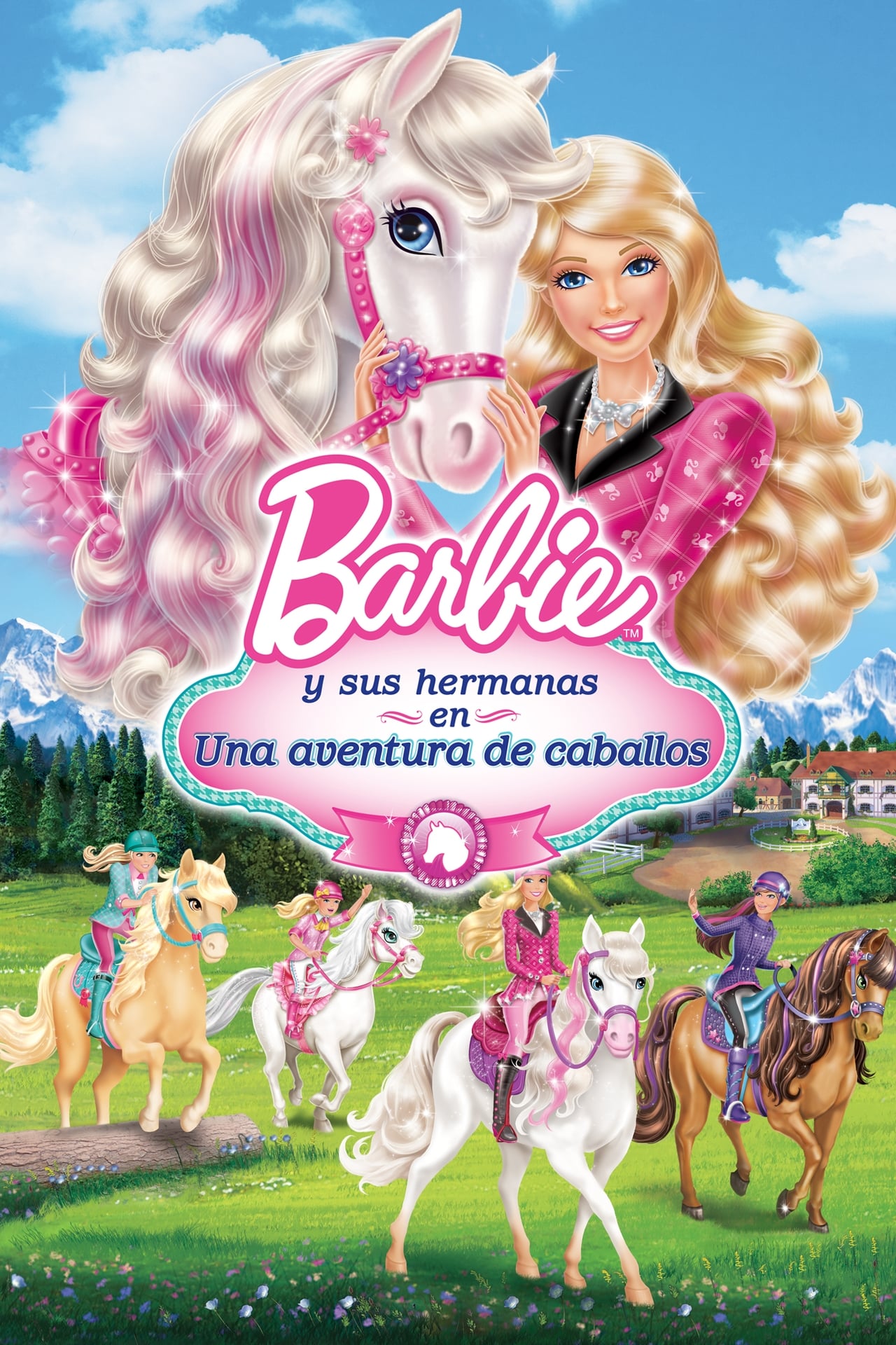 Movie Barbie y sus hermanas en Una aventura de caballos