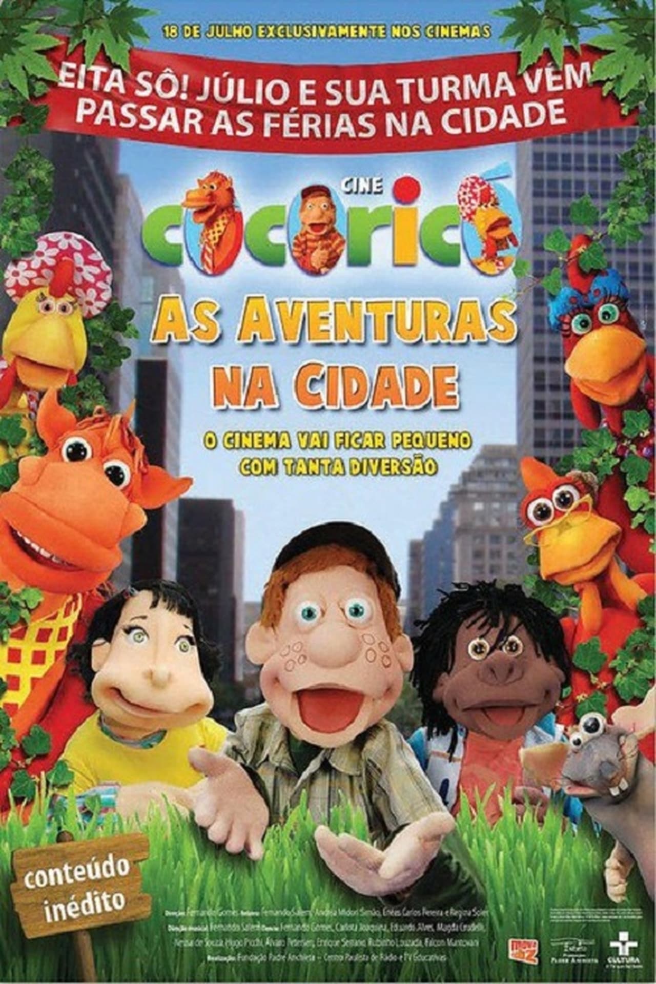 Películas Cine Cocoricó: As Aventuras na Cidade