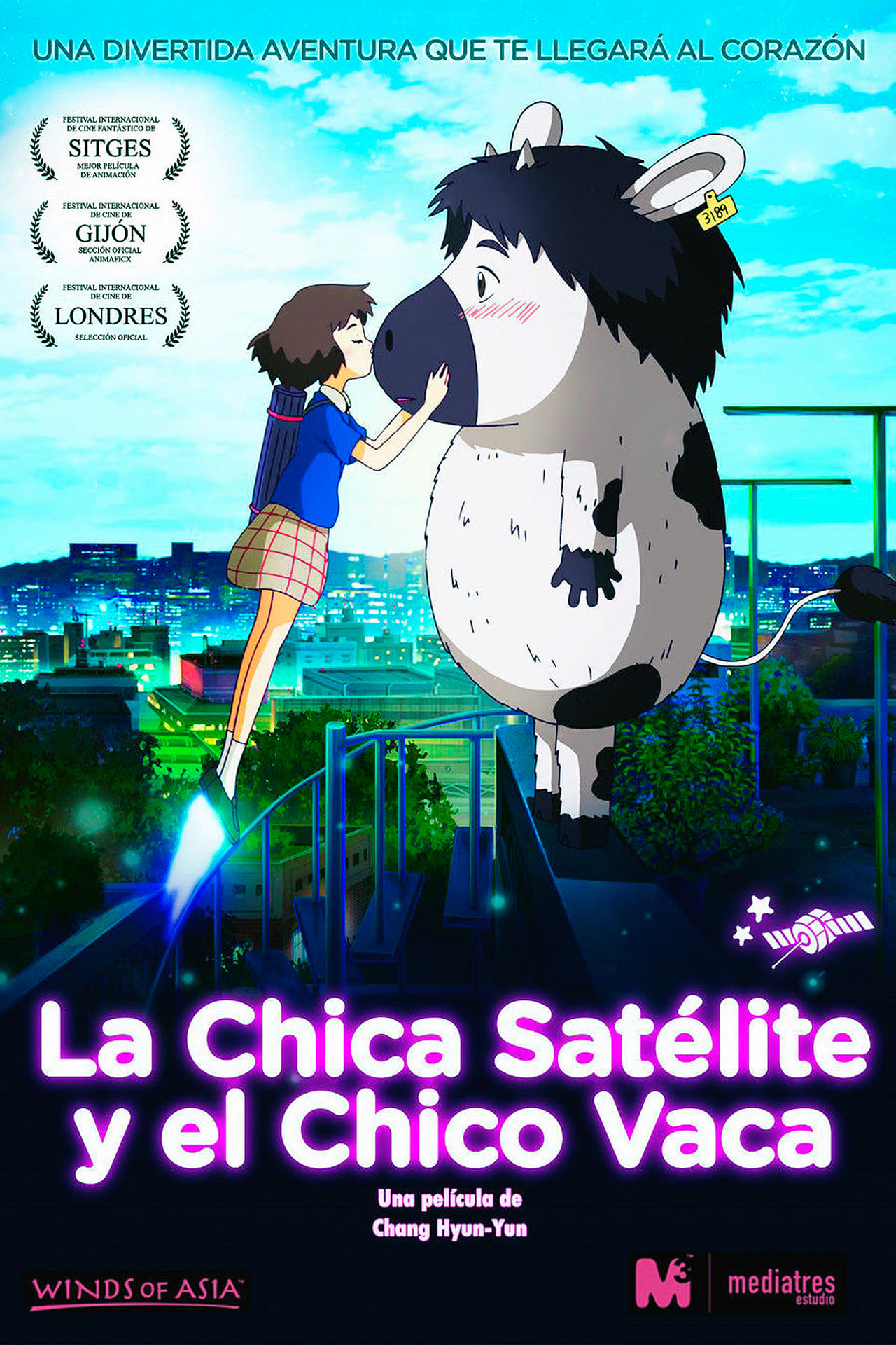 Películas La chica satélite y el chico vaca