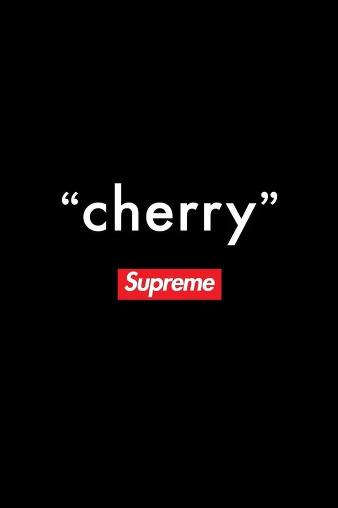 Película Supreme - "cherry"