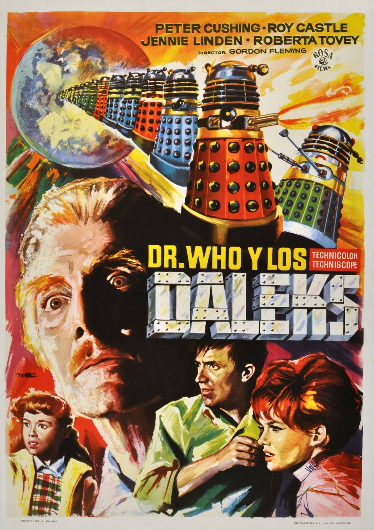 Movie Dr. Who y los Daleks