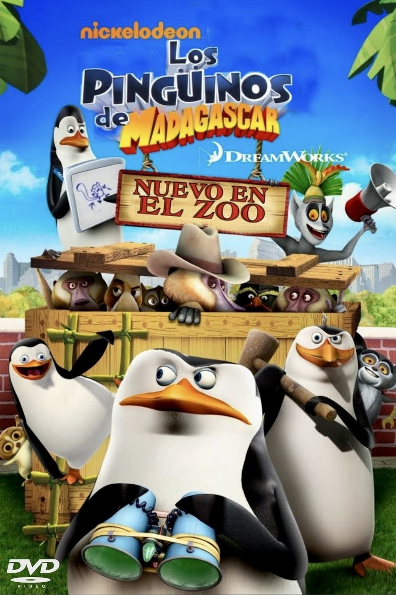 Películas Los Pinguinos de Madagascar: Nuevo en el Zoo