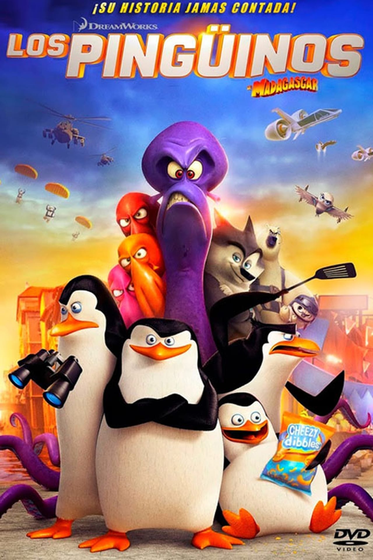 Película Los pingüinos de Madagascar