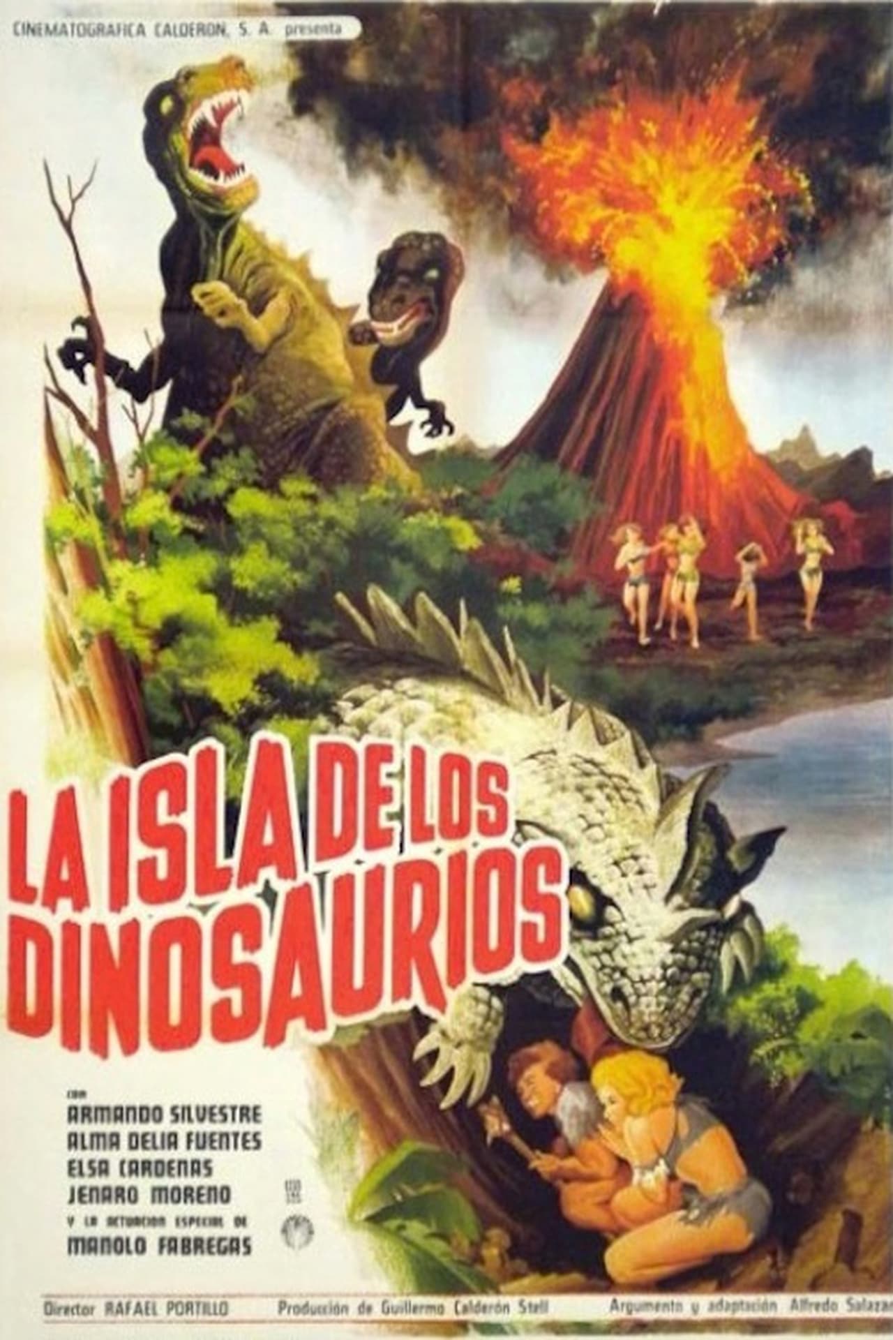 Película La isla de los dinosaurios