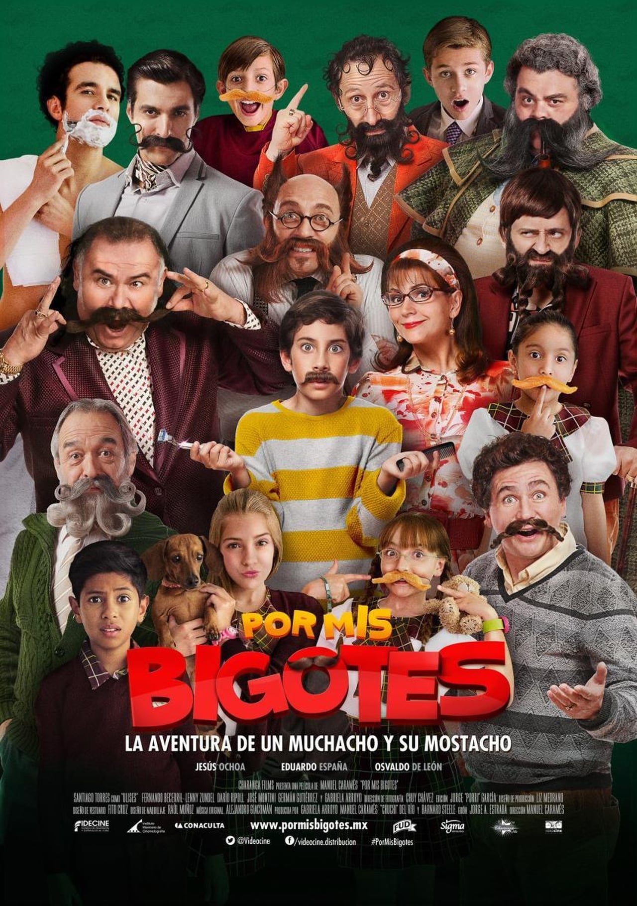 Película Por mis Bigotes