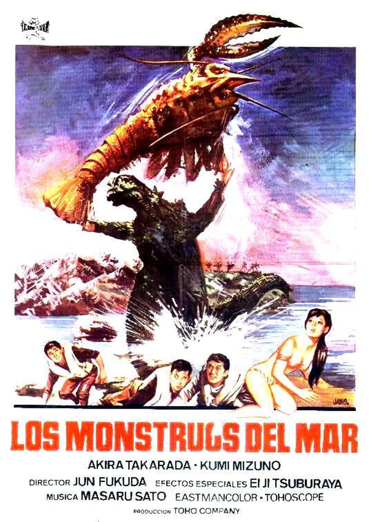 Película Los monstruos del mar