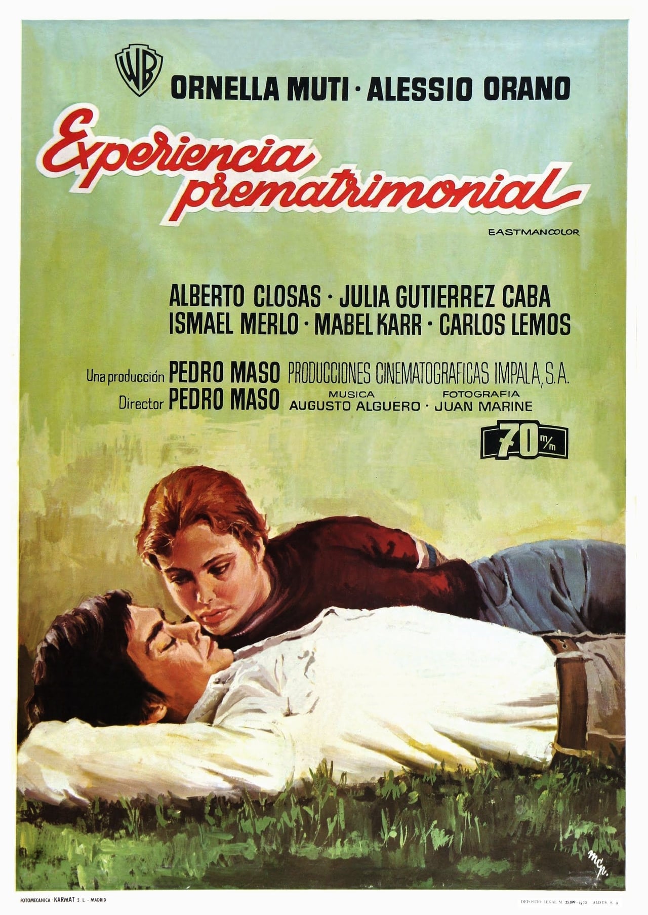 Película Experiencia prematrimonial