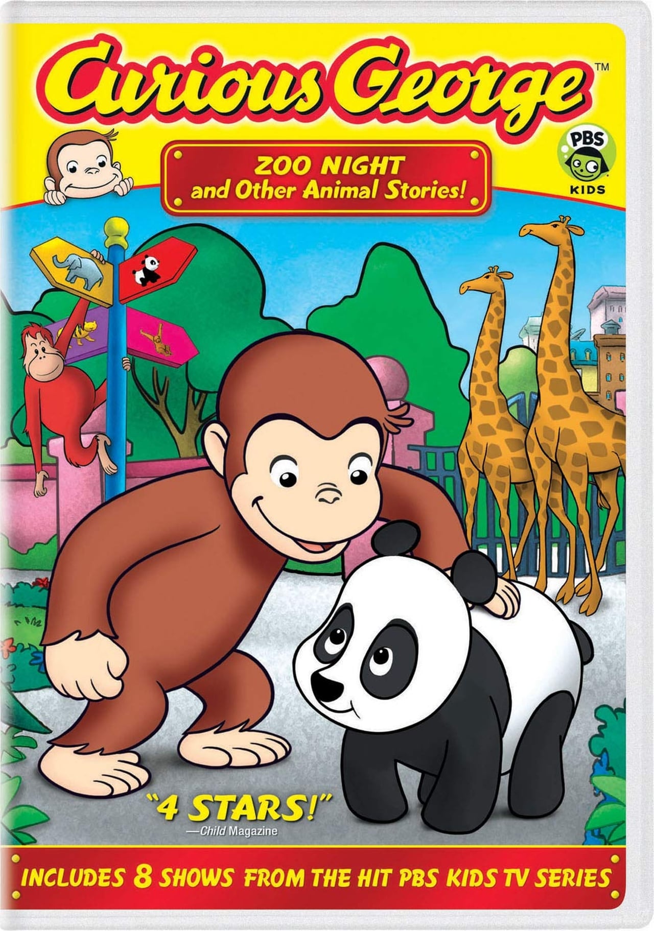 Movie Curious George: Zoo Night and Other Animal Stories