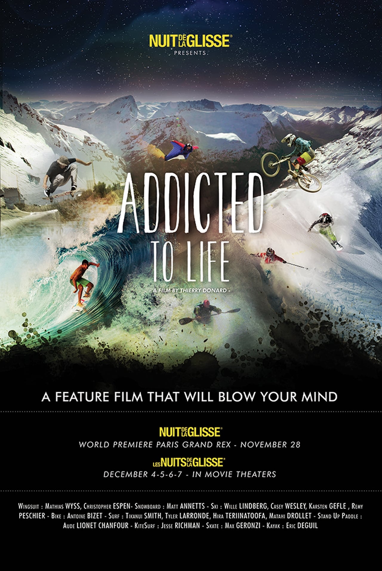 Película Nuit de la Glisse: Addicted to Life