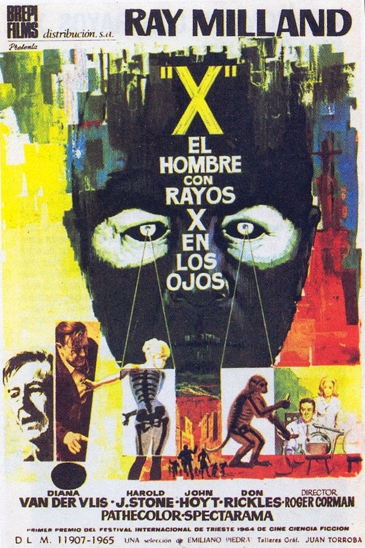 Movie El hombre con rayos X en los ojos