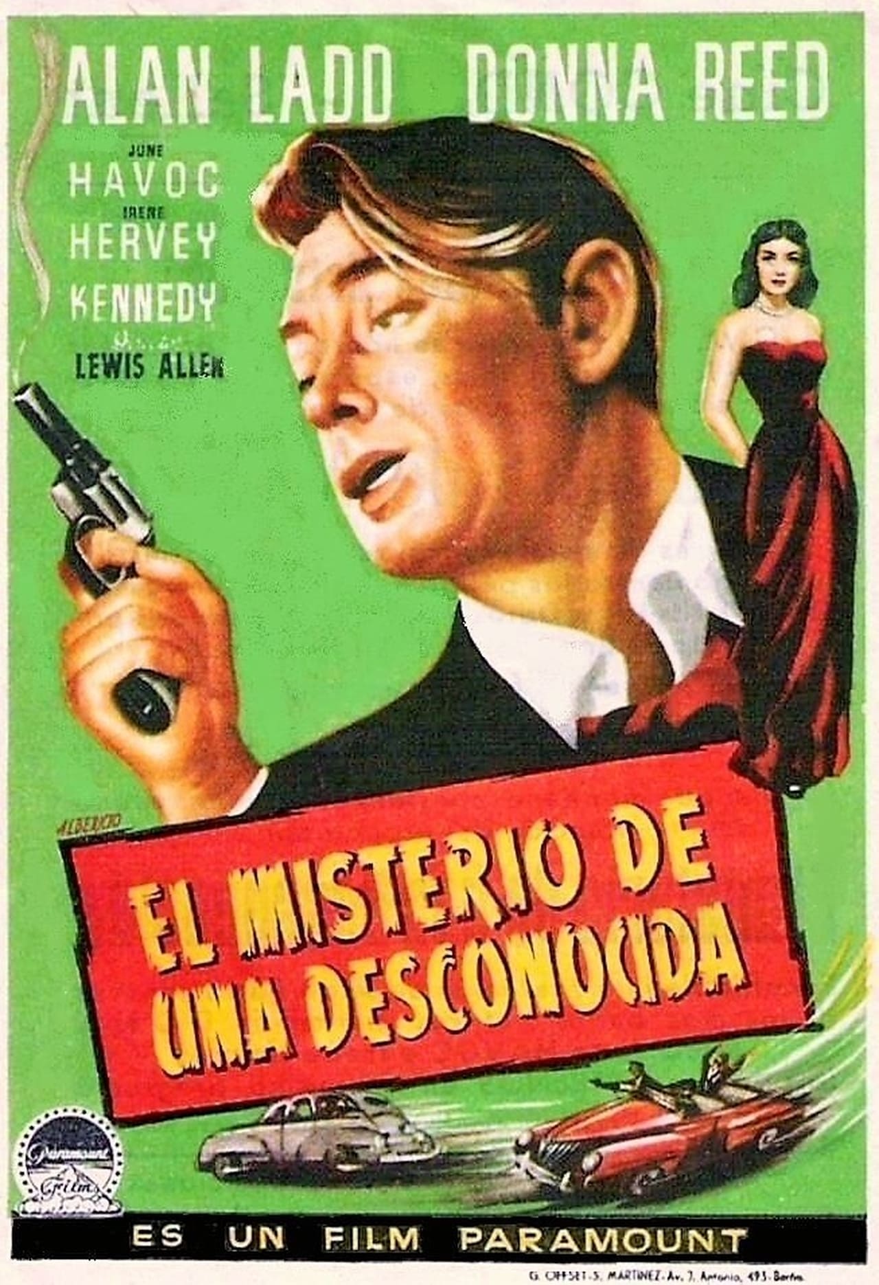 Película El misterio de una desconocida