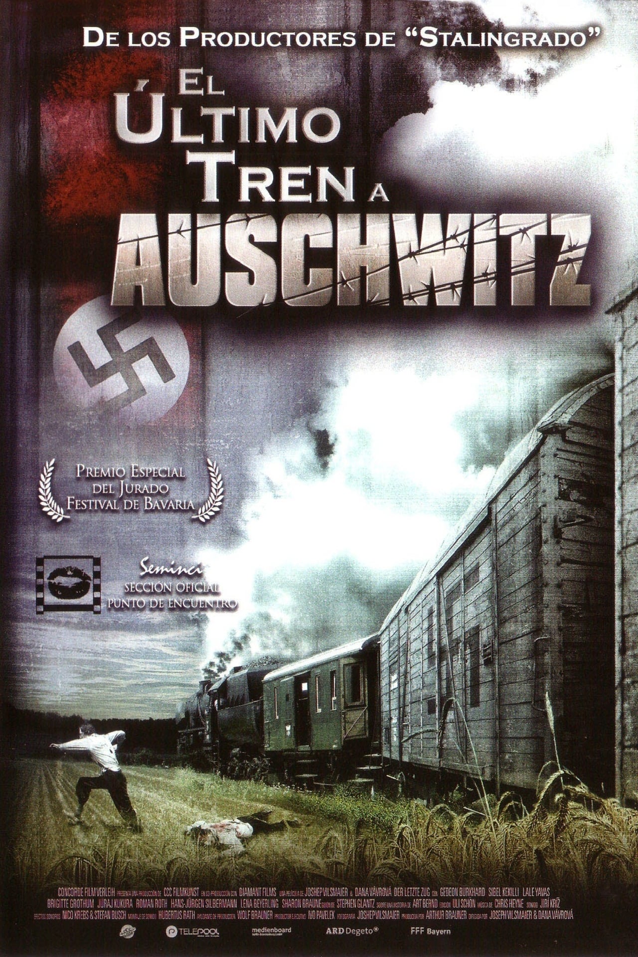 Película El último tren a Auschwitz