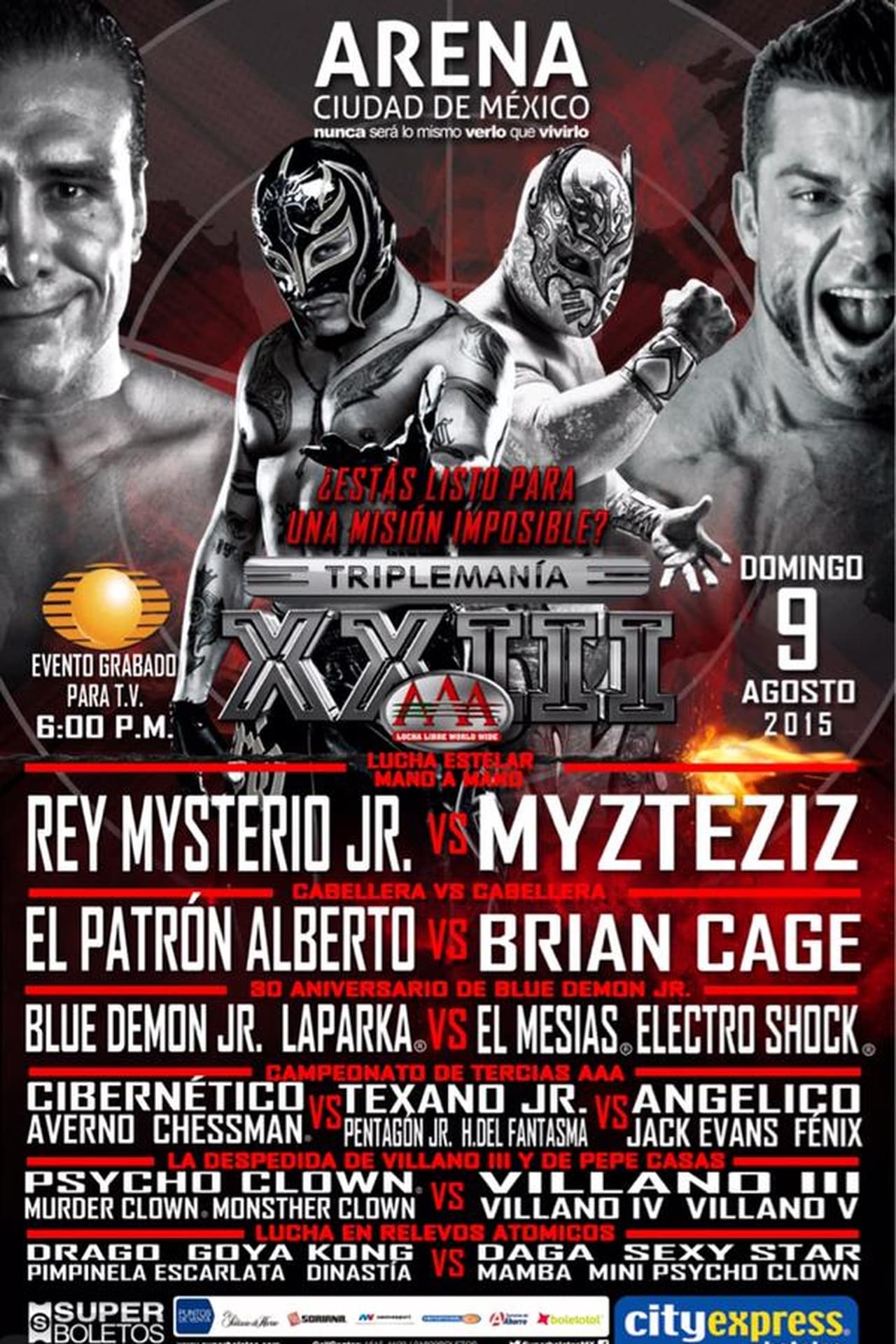 Película AAA TripleMania XXIII