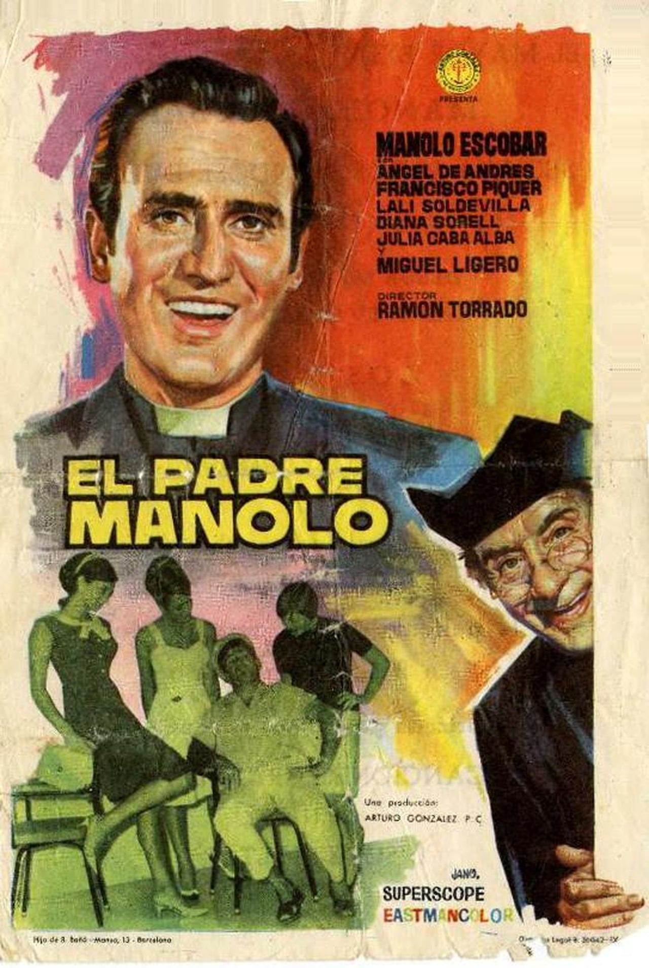 Película El padre Manolo